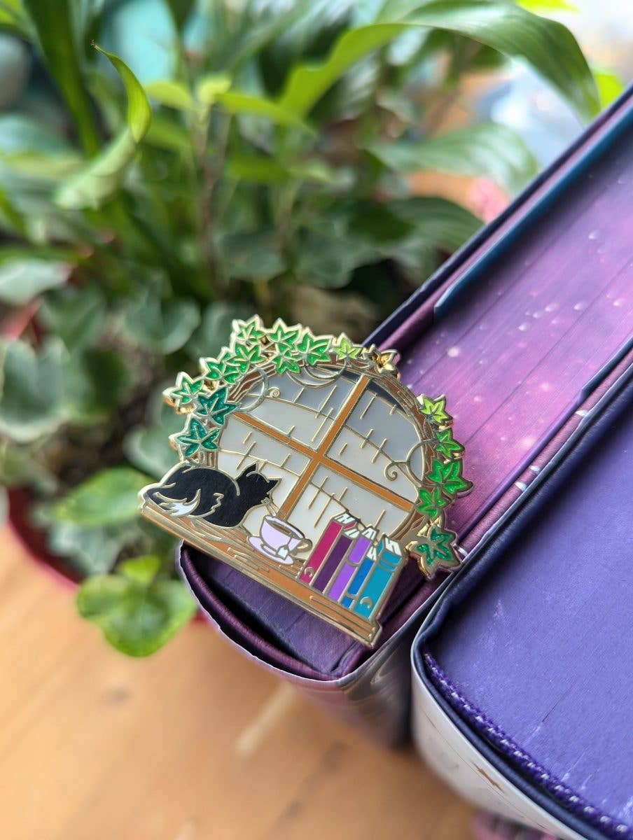 Geek and Artsy - Rainy Days Enamel Pin