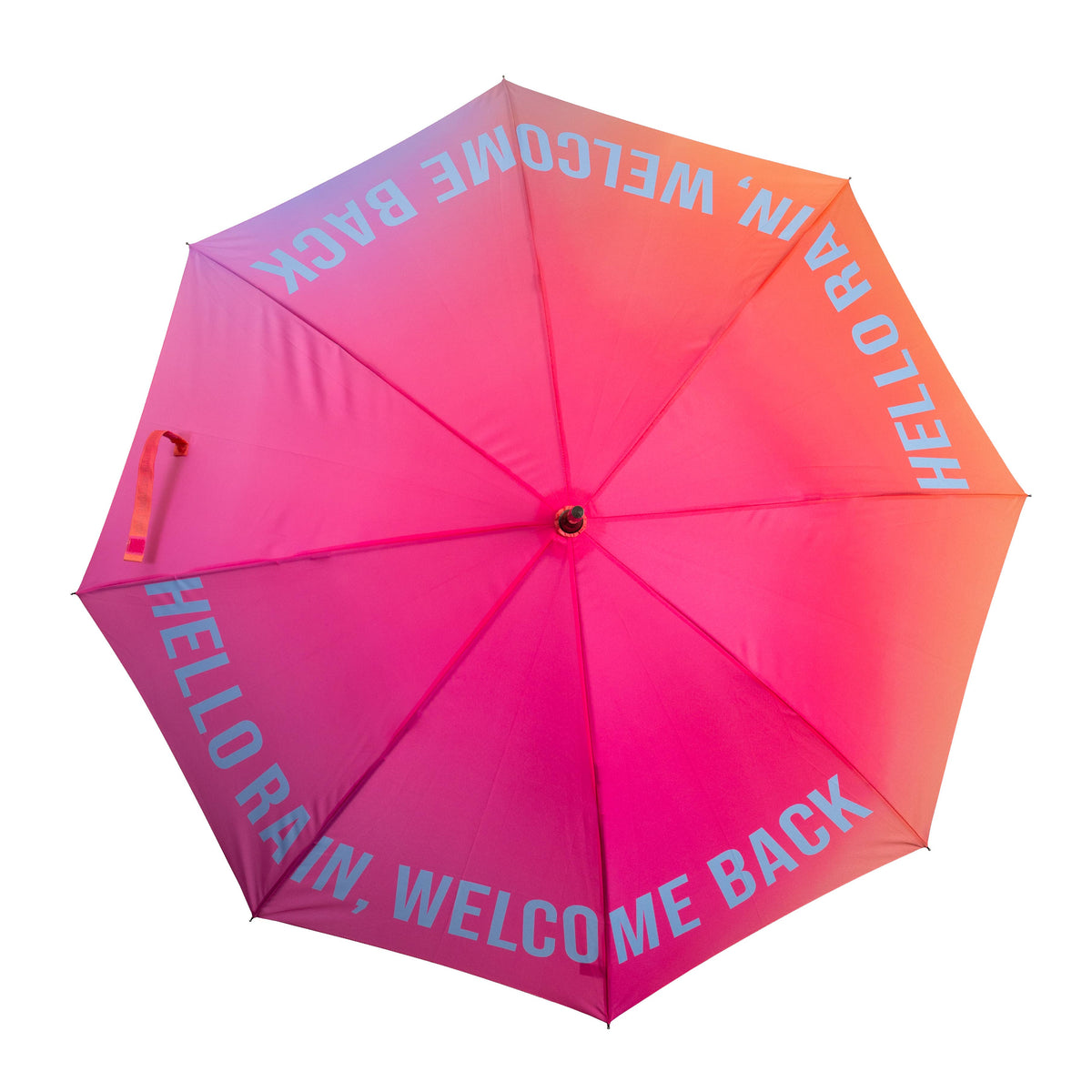 Umbrella "Rain, Welcome Back" Gradient