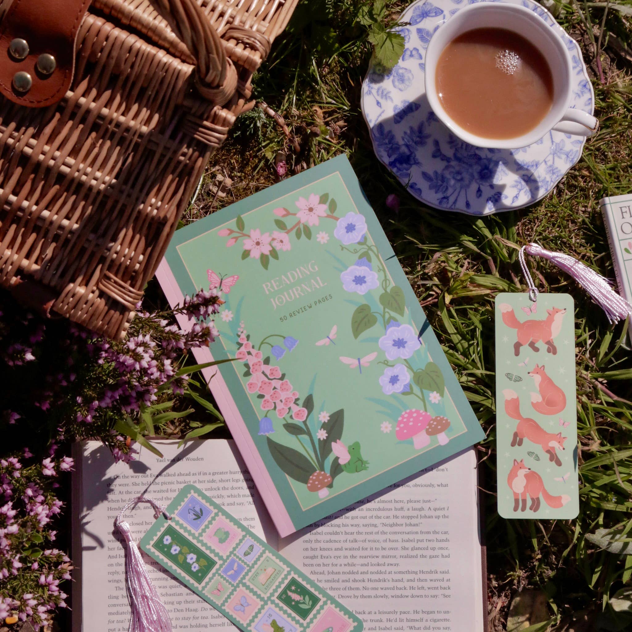 Hopscotch Paper Co. - 50 Page Whimsical Reading Journal