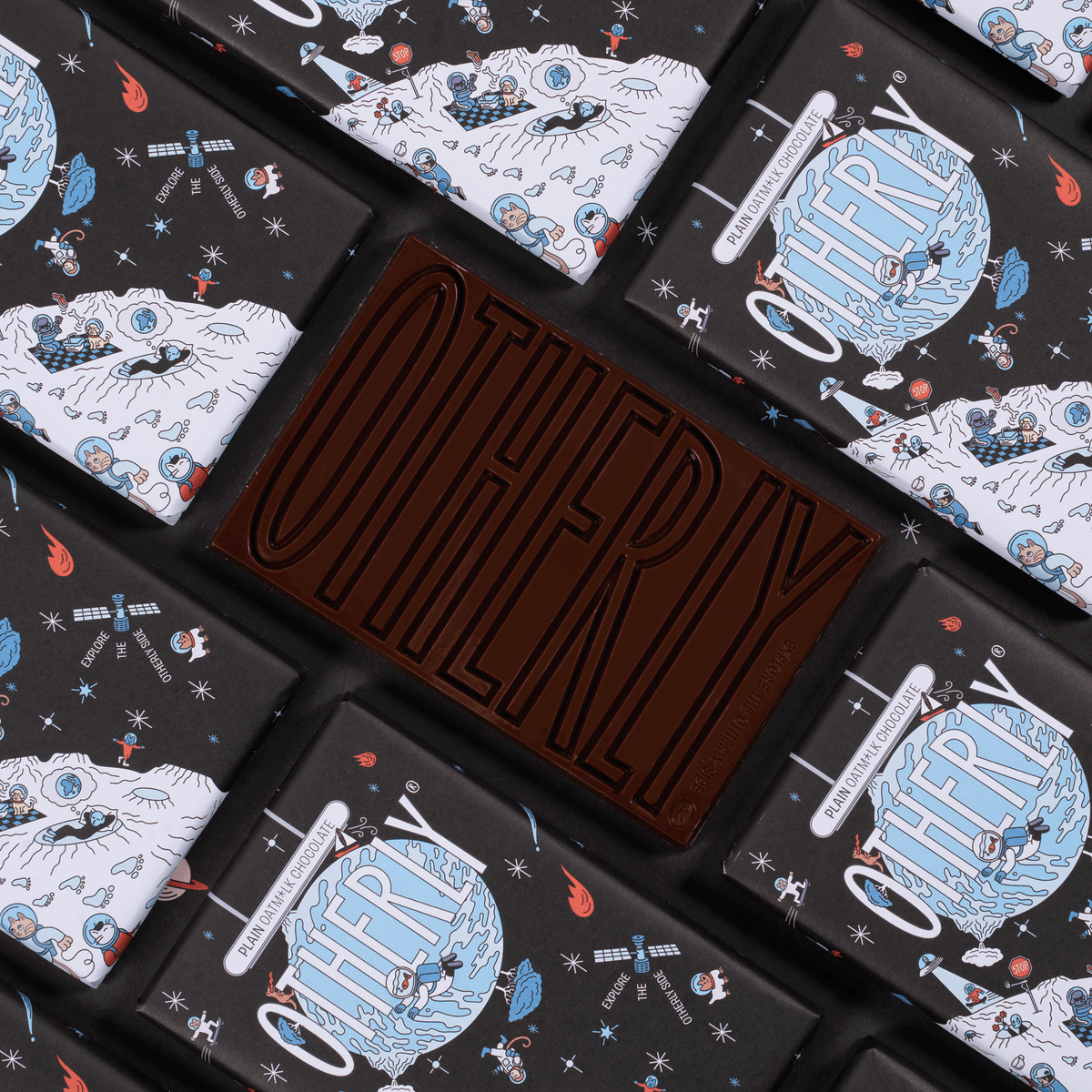 Otherly - Original Plain Oatm*lk Chocolate Bar - 120g - Vegan