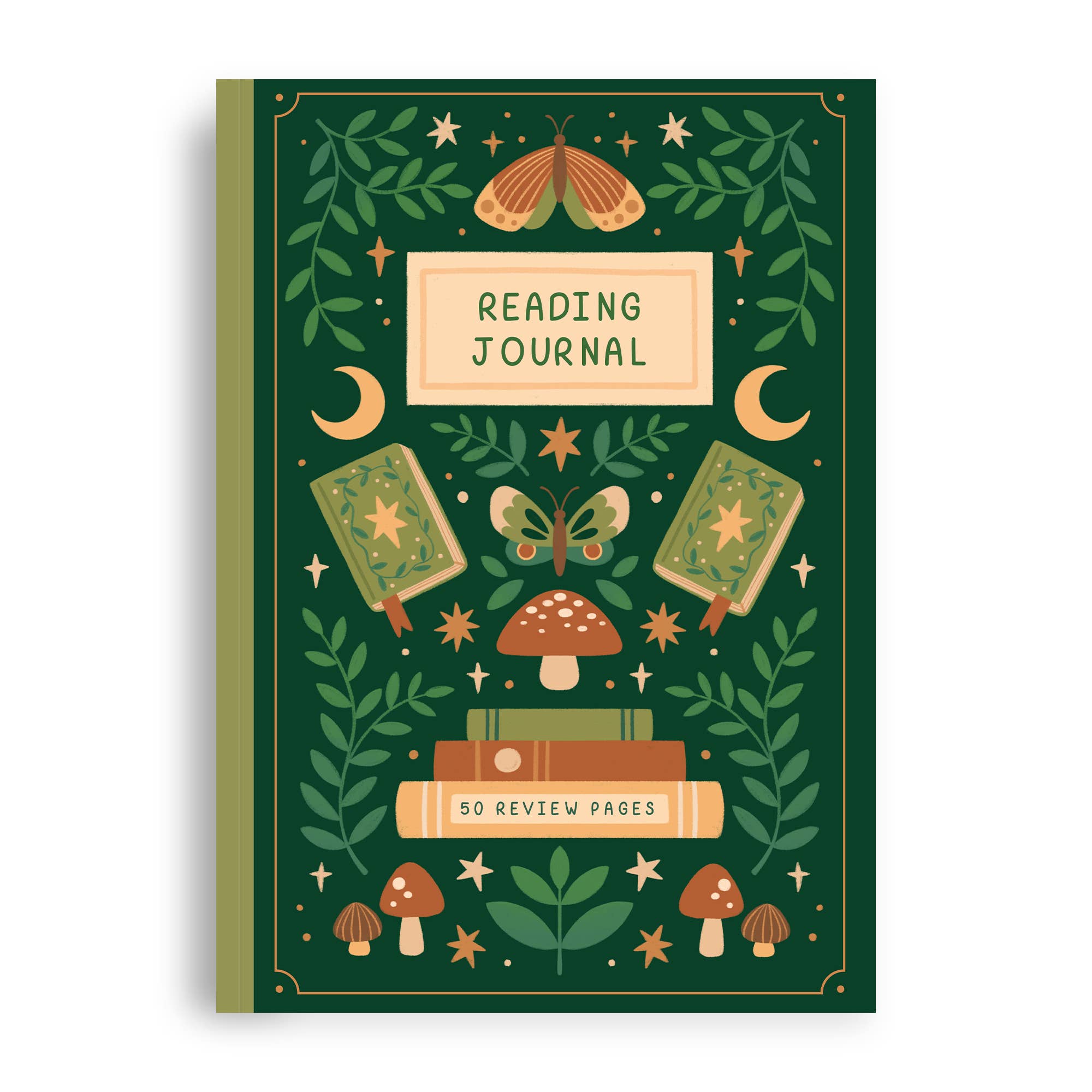 Hopscotch Paper Co. - 50 Page Fantasy Forest Reading Journal