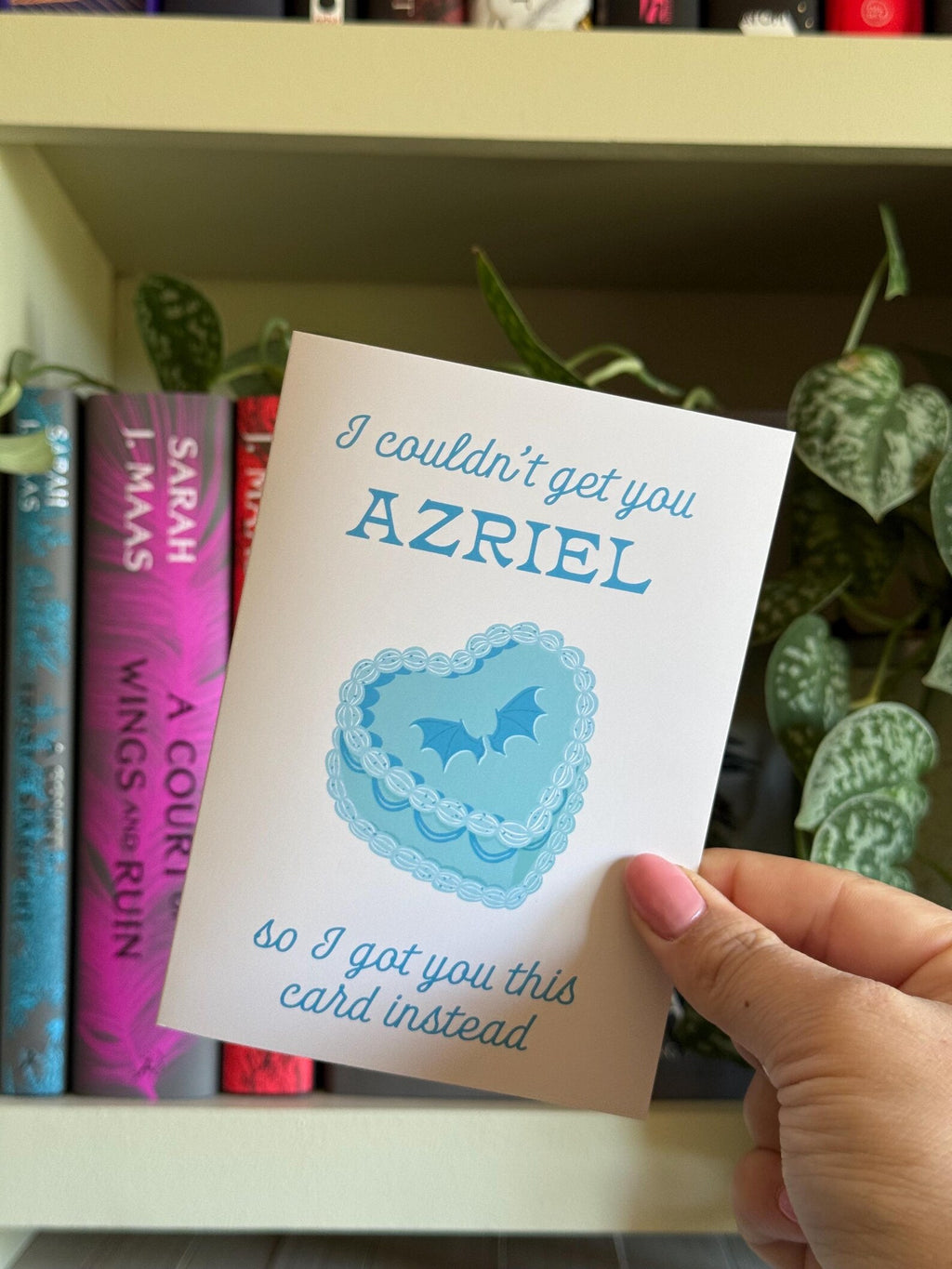 ACOTAR Azriel birthday greeting card