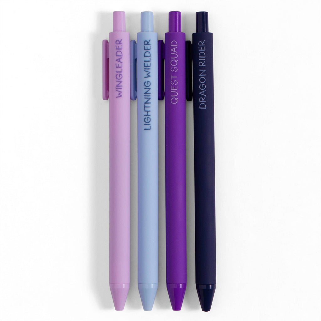 Romantasy Reader Quadrant Pen Set