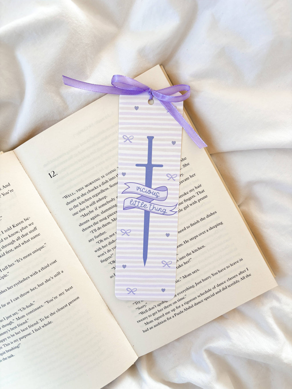 Vicious Little Thing Bookmark | Powerless Series Bookmark