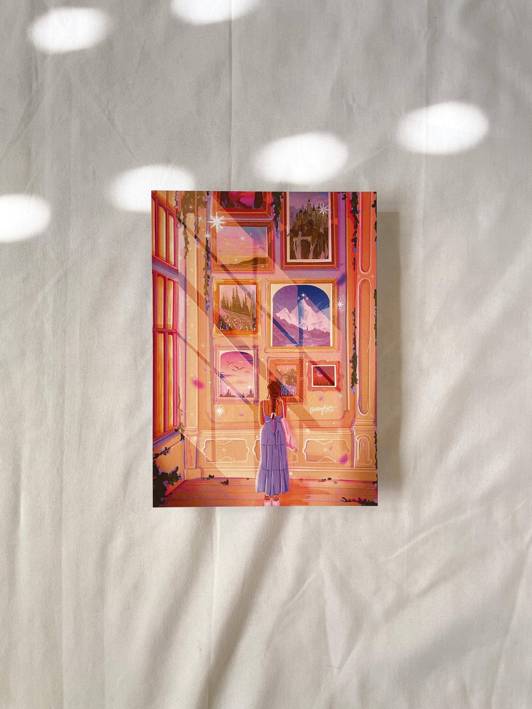 Bookish Art Museum Print
