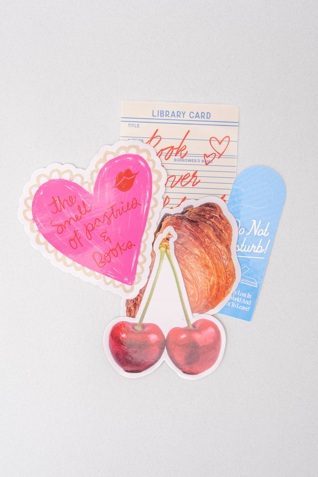 Stick with It! Big Vinyl Stickers, Pastries and Books