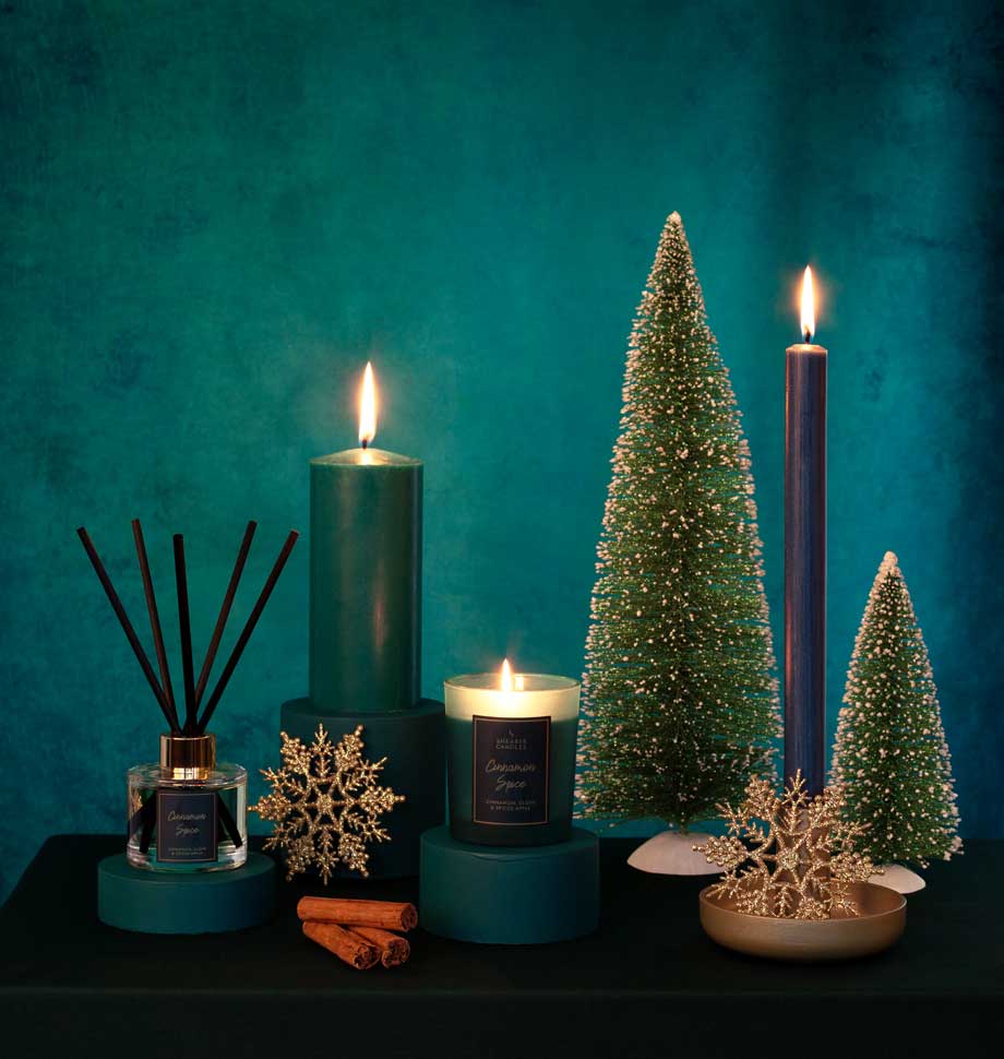 Shearer Candles - Teal 8 inch Dinner Candles