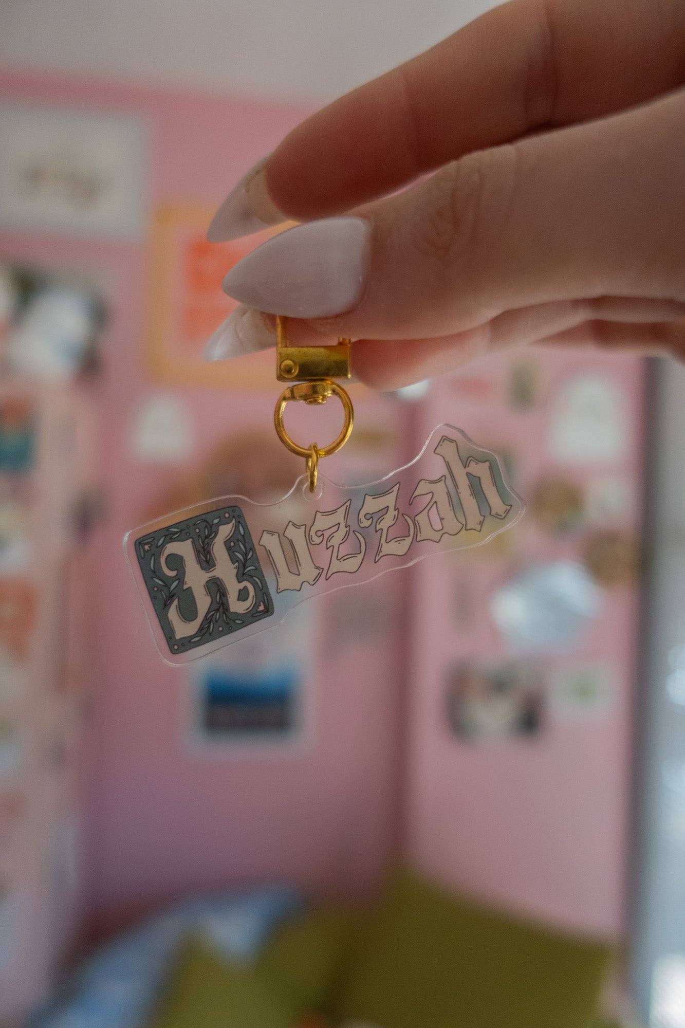 Huzzah Keychain