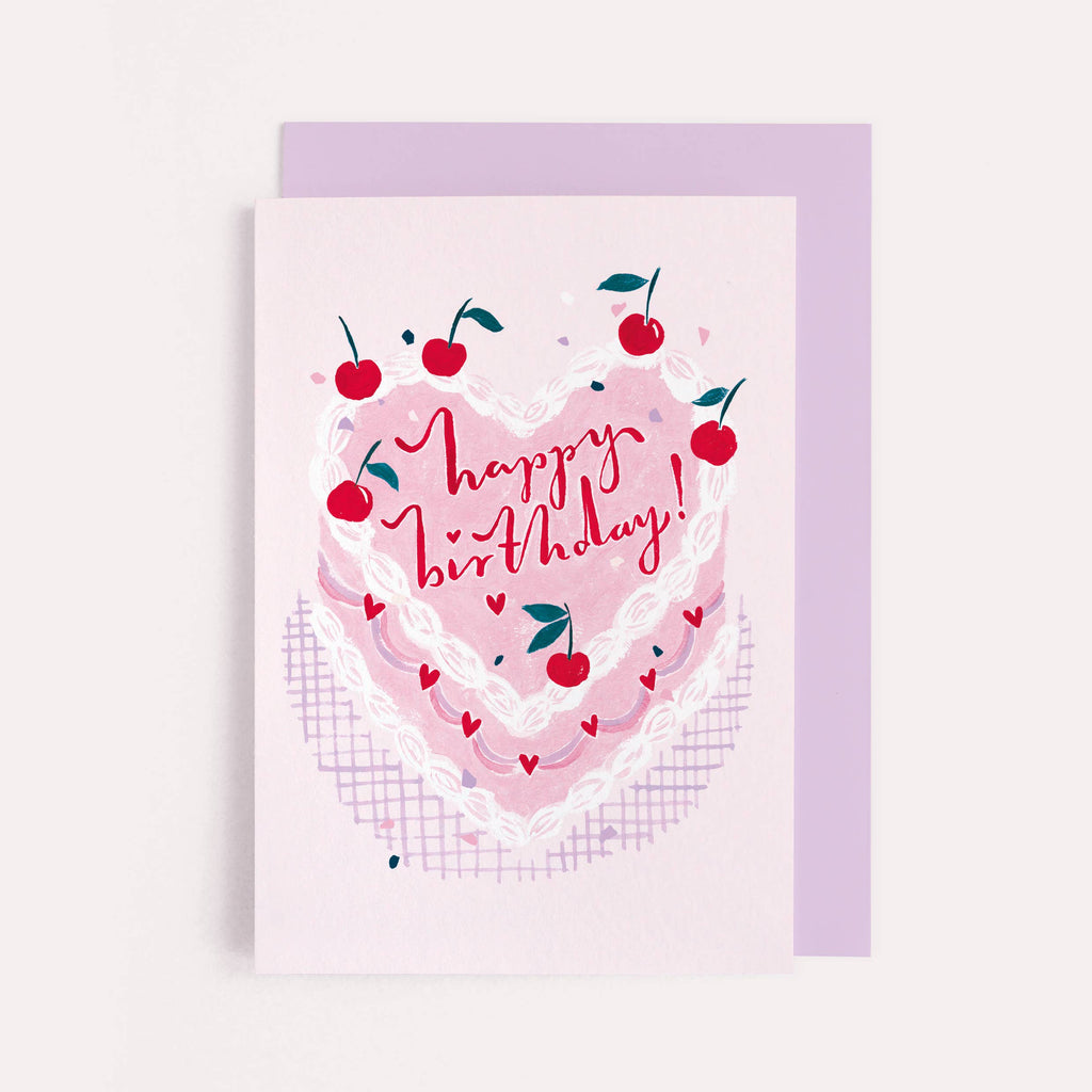 Kitsch Cake Birthday Card | Female Birthday Cards | Birthday