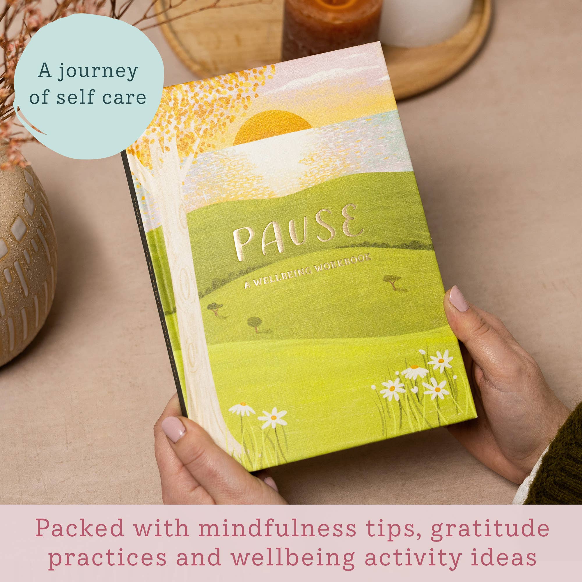 Mindfulness Journal | Wellbeing workbook | Pause