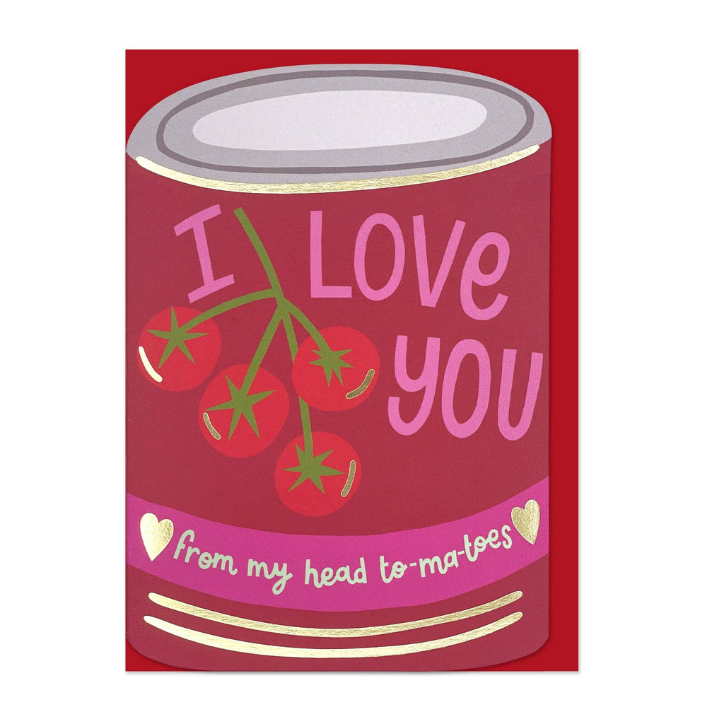I love you from my head to-matoes (BRS21)