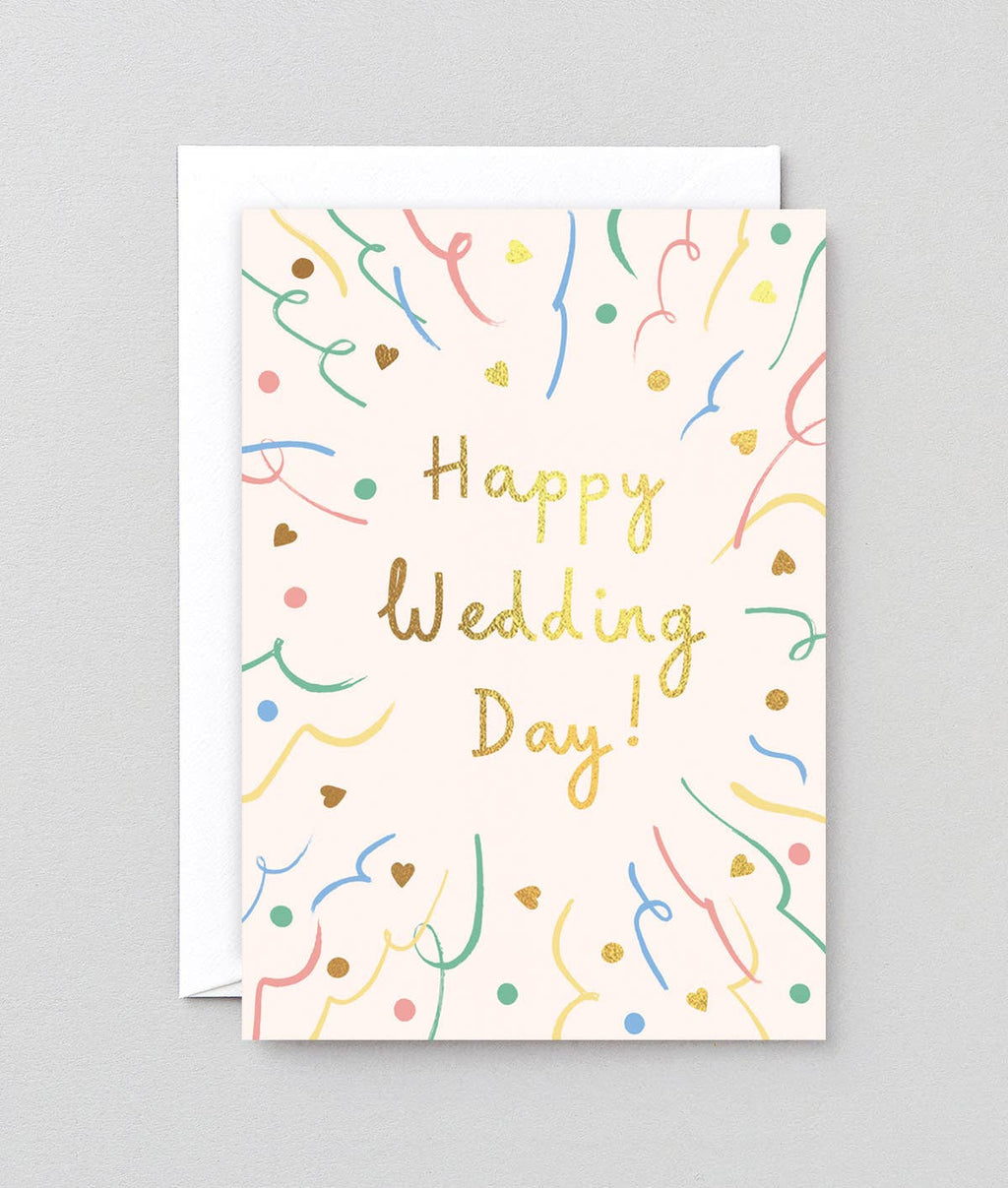 ‘Happy Wedding Day!’ Greetings Card