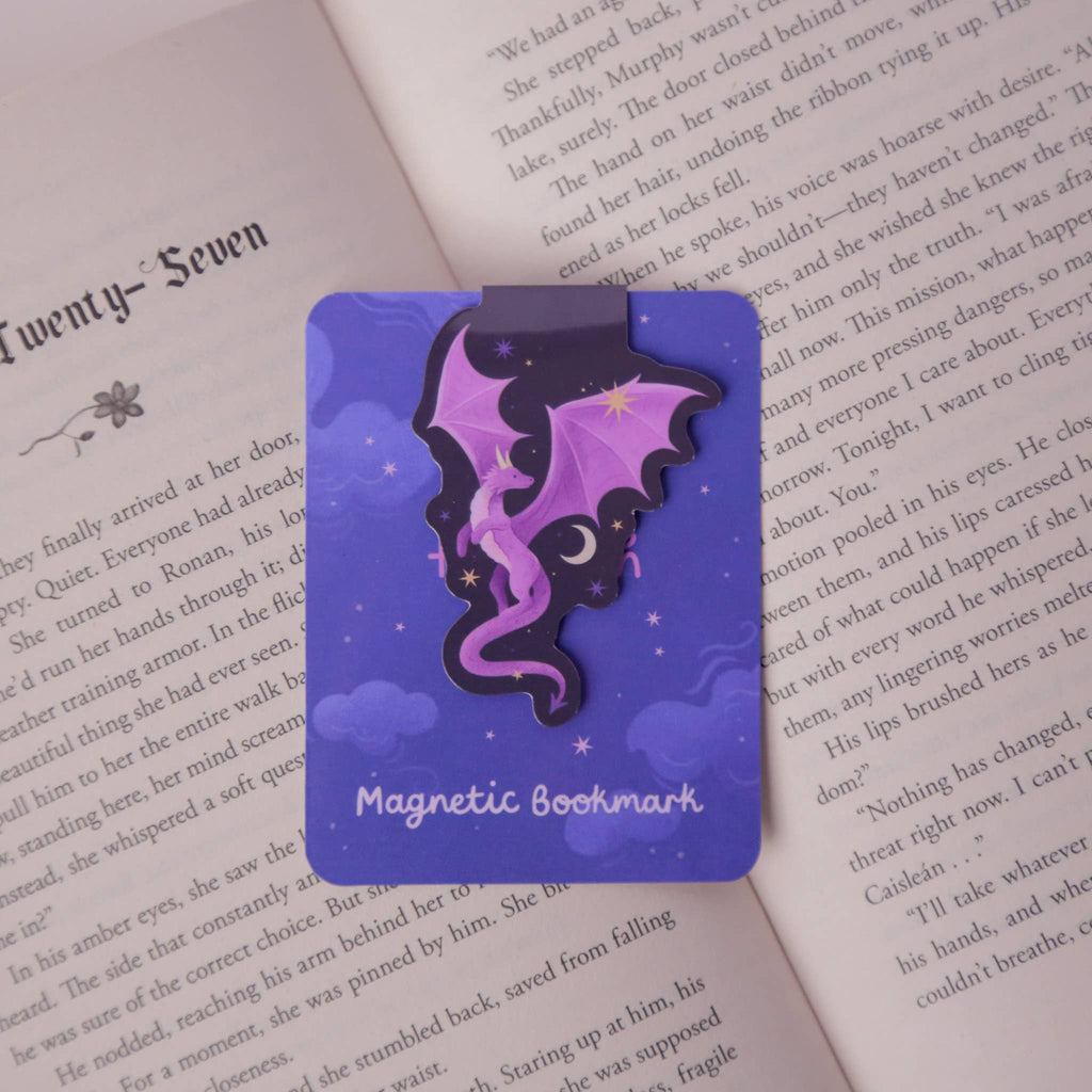 Hopscotch Paper Co. - Fantasy Dragon Magnetic Bookmark