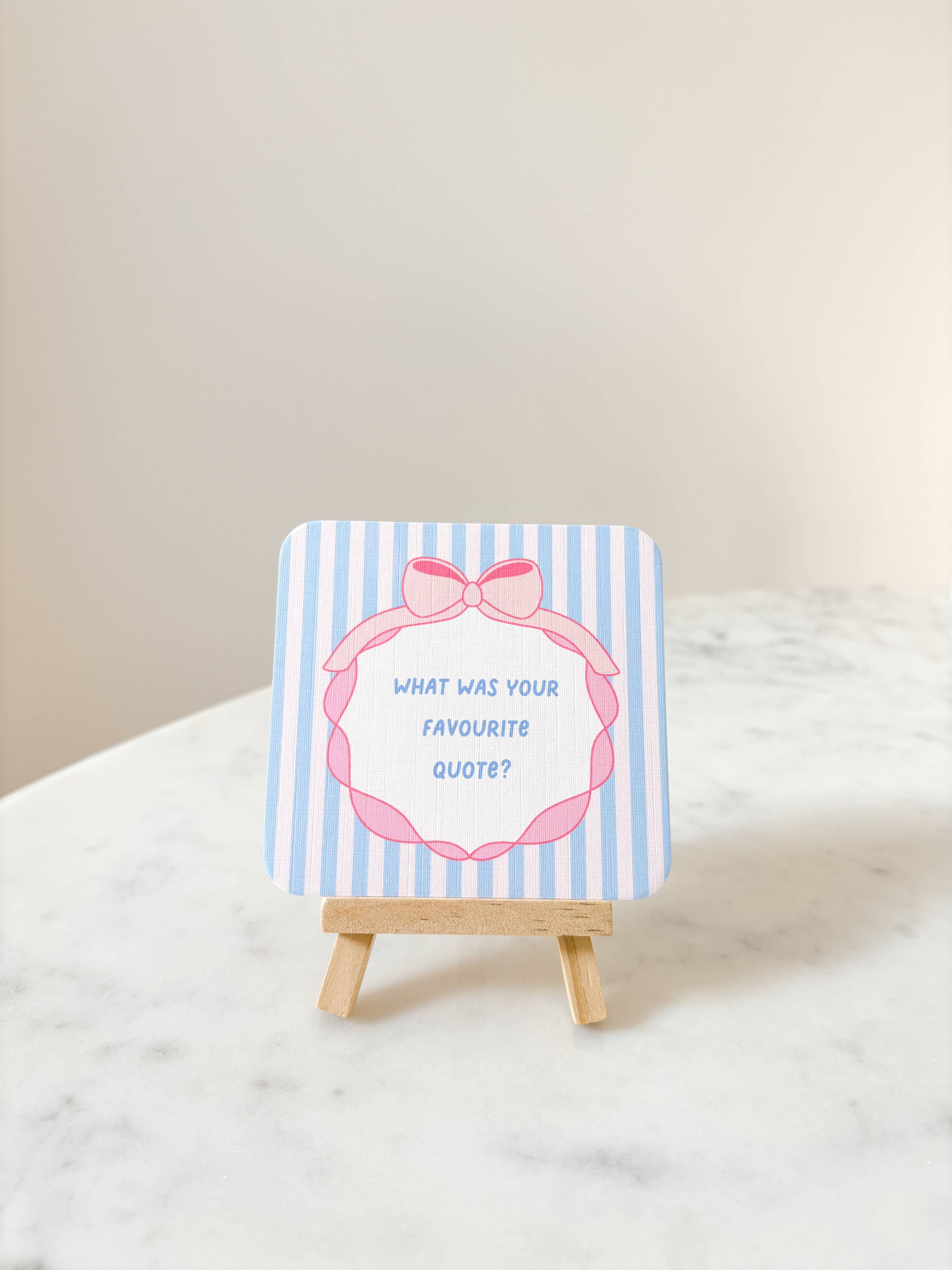 Book Club & Yap | Book Club Discussion Cards