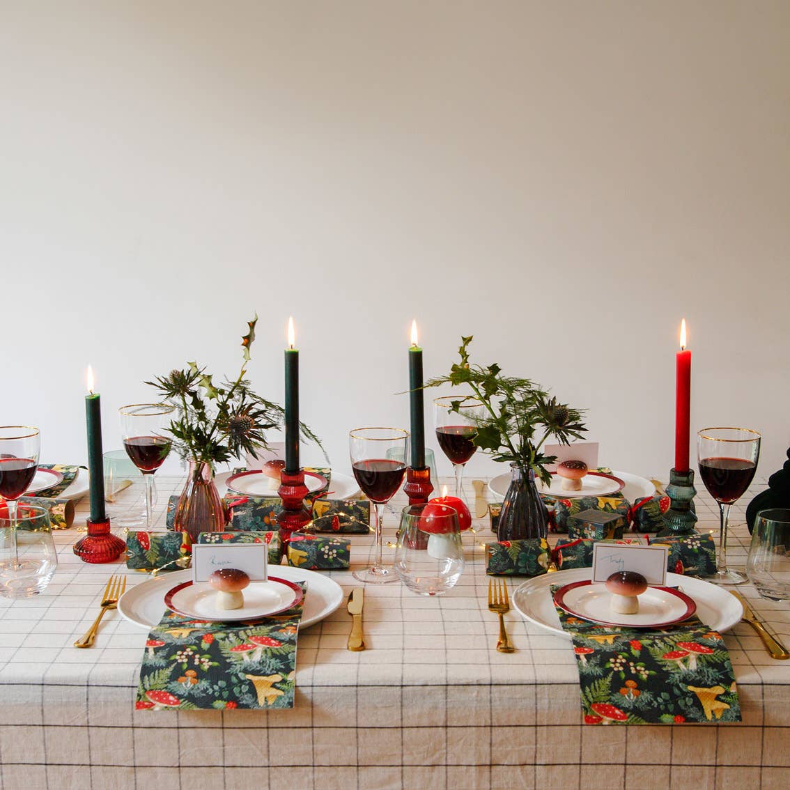Small Glass Candle Holders Starter Set
