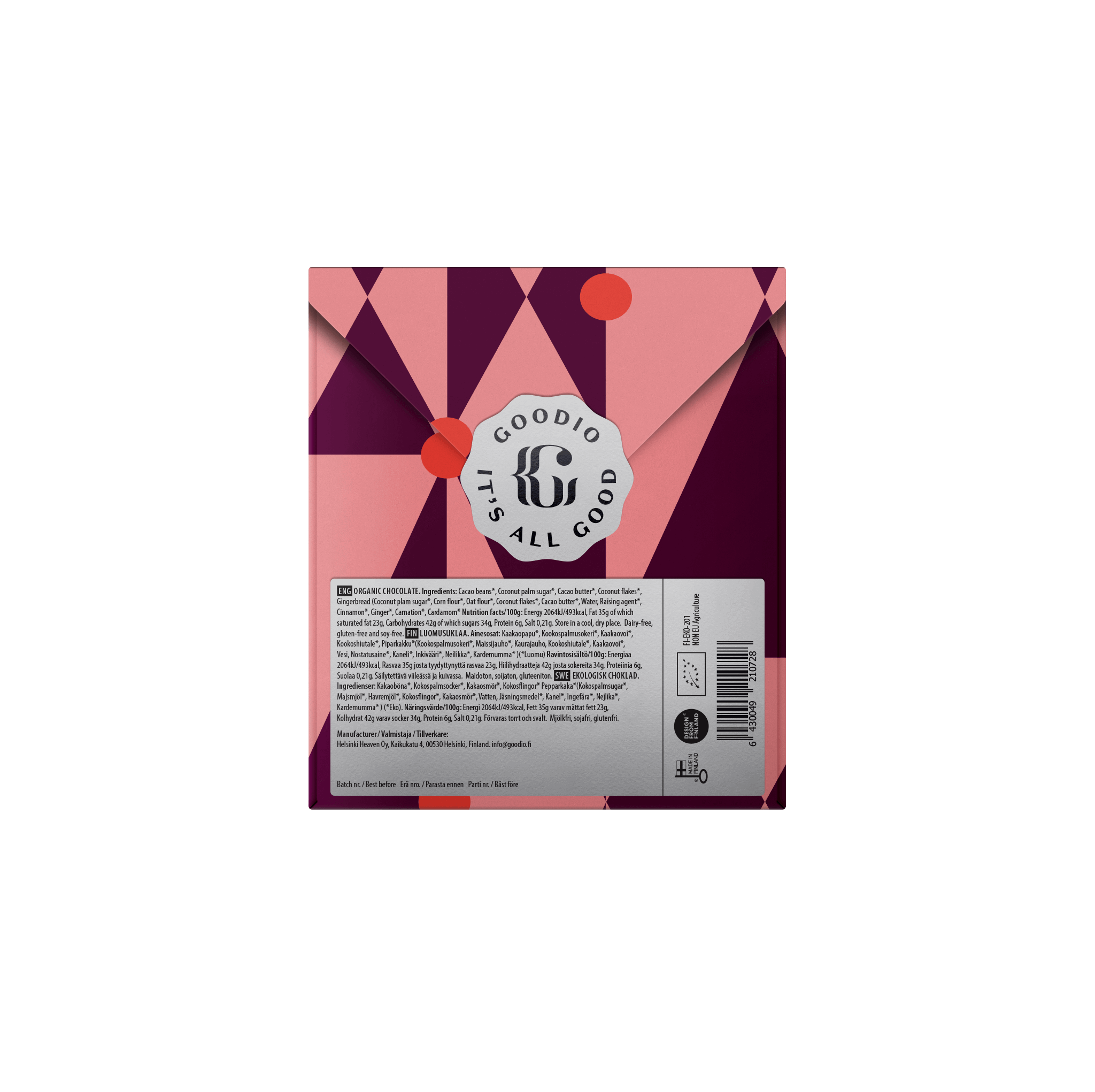 Gingerbread Chocolate 50%