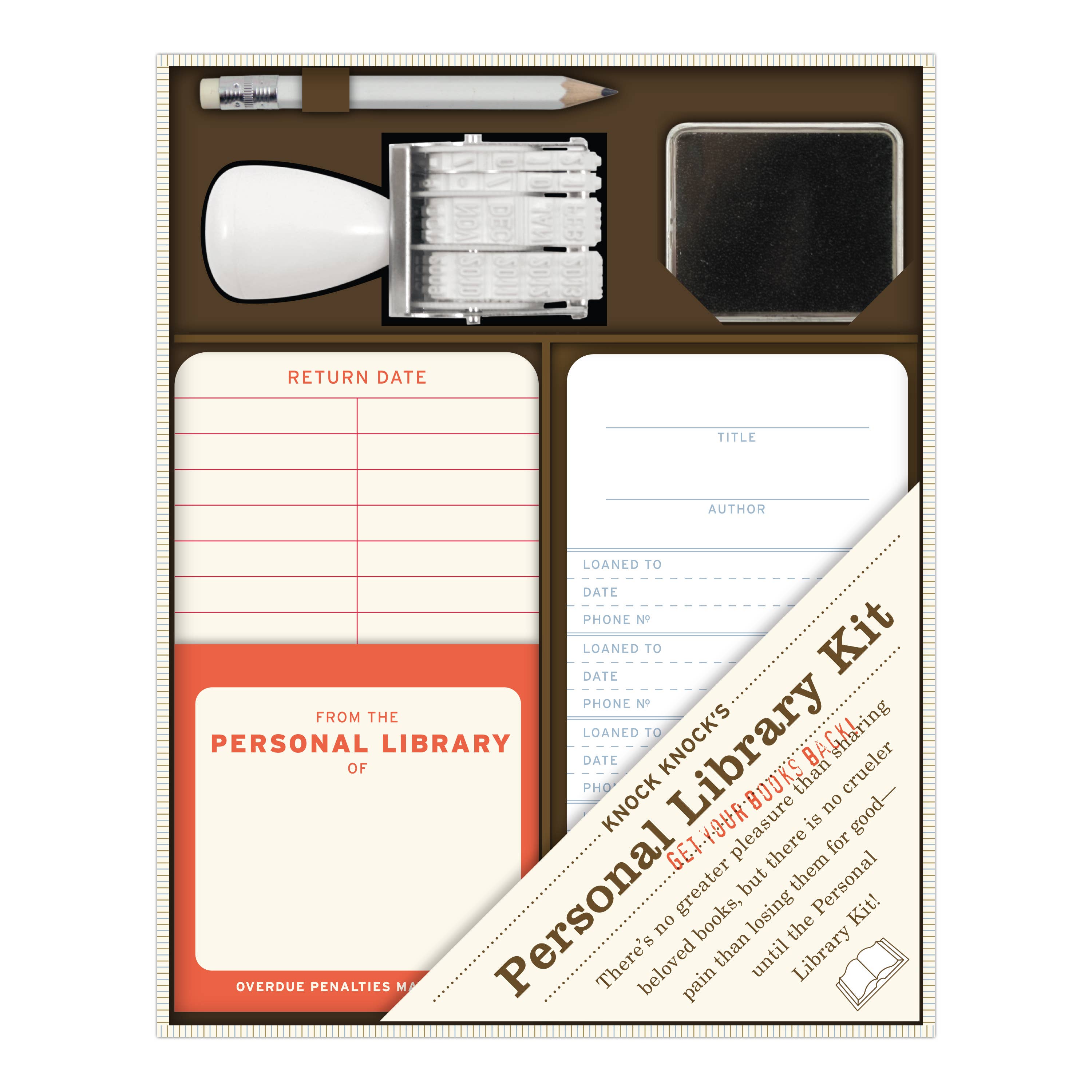 Knock Knock Personal Library Kit (Craft Kit)