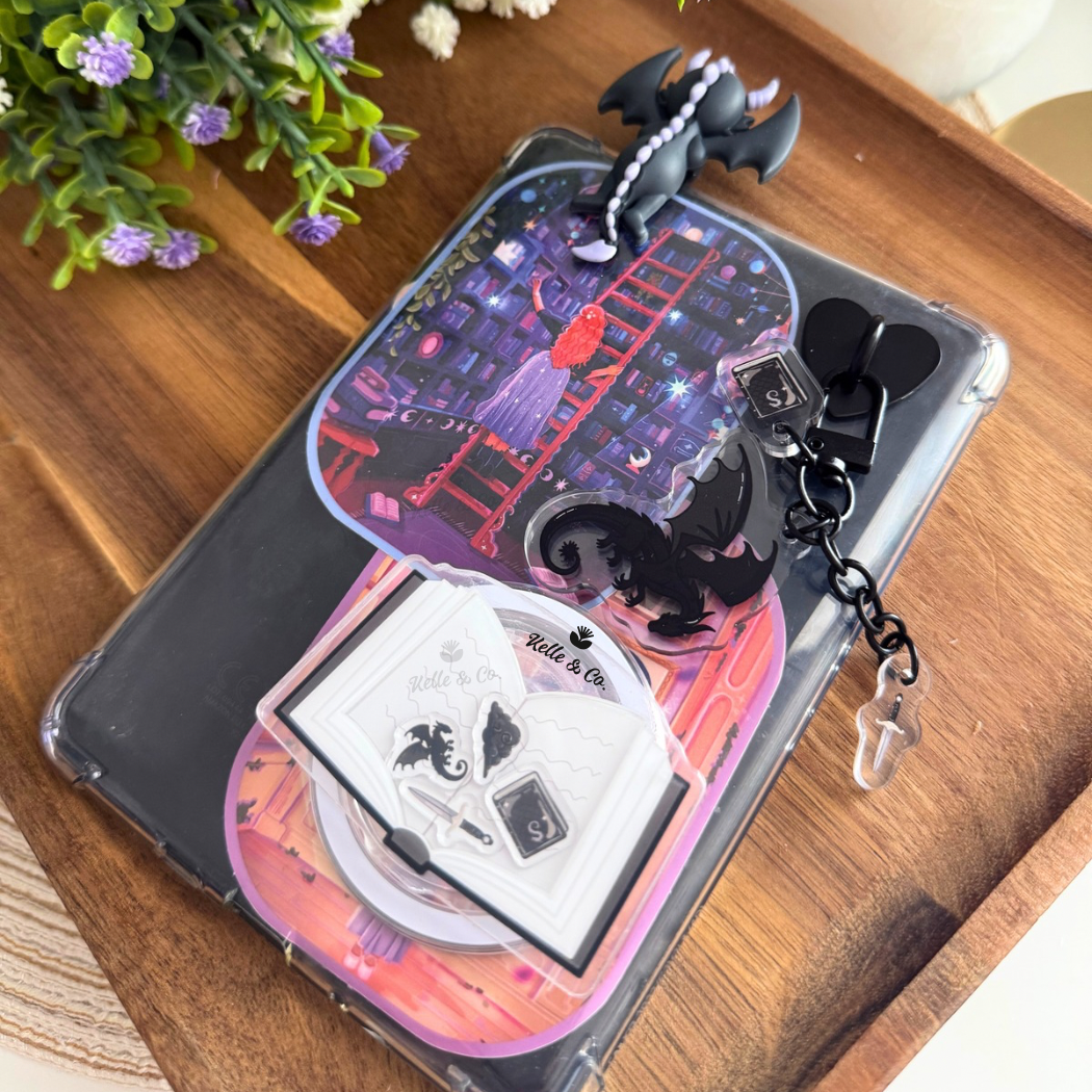 Kelle.andco - Fantasy book Shaker MagSafe Kindle Grip