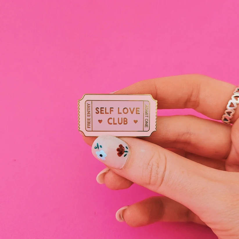 Self Love Club Enamel Pin