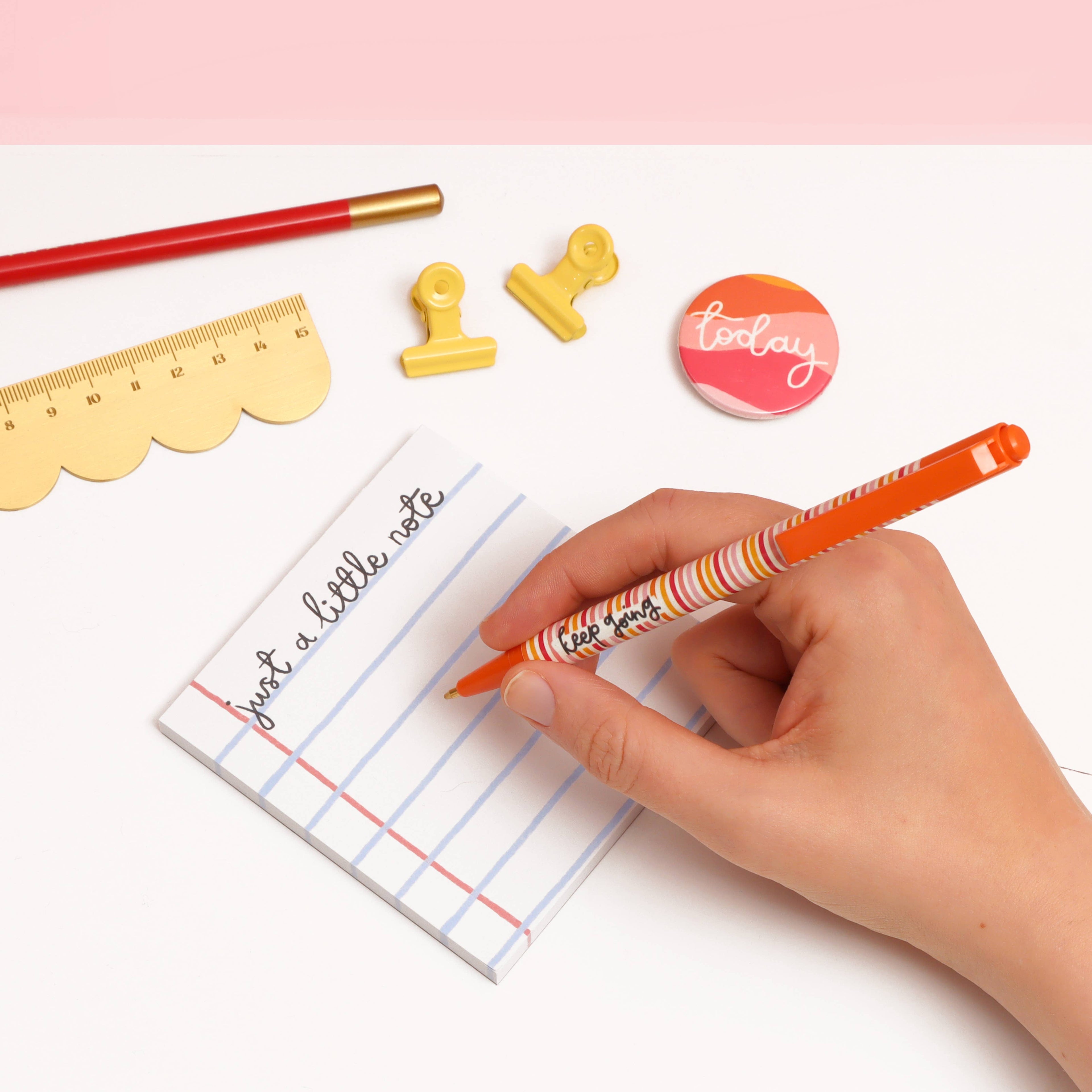 Laura Oh - just a little note memo pad