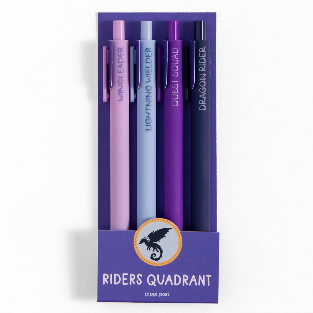 Romantasy Reader Quadrant Pen Set
