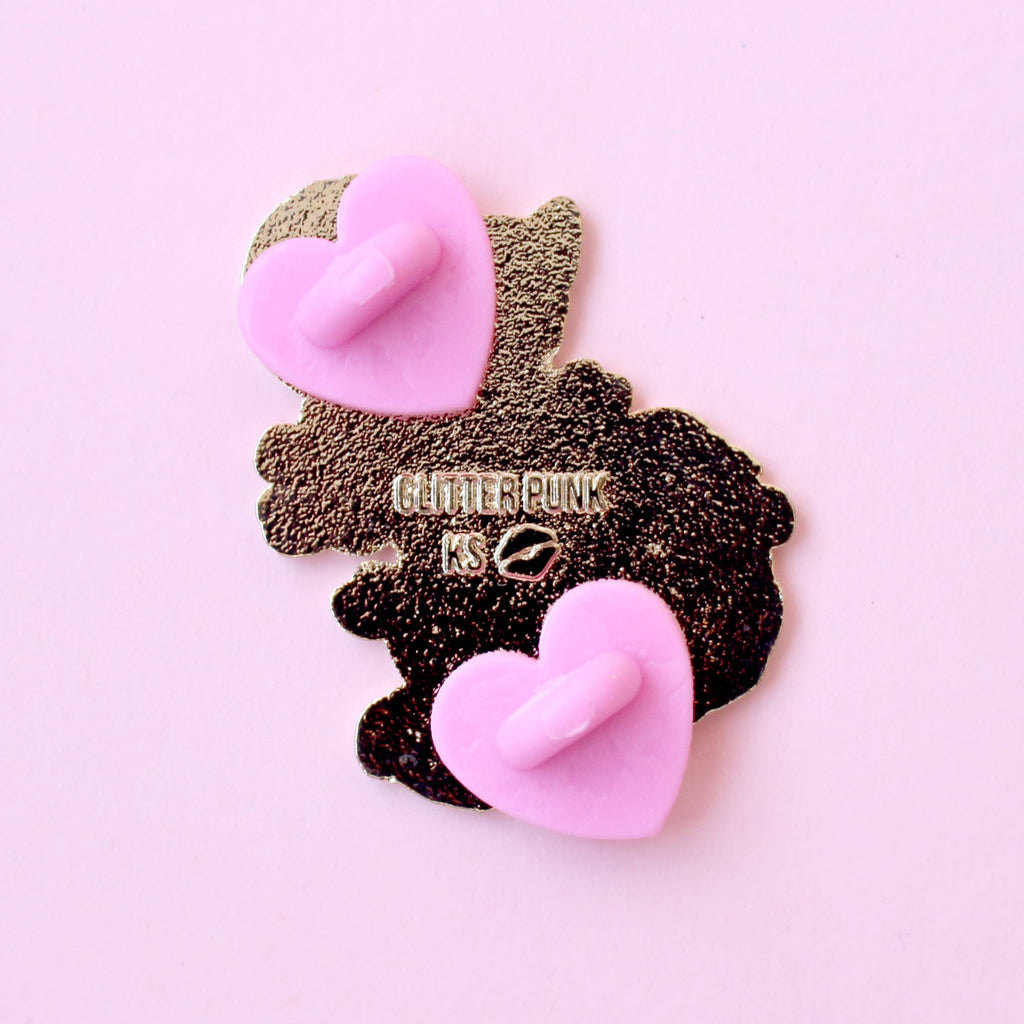 Glitter Punk - Cloud Cat Enamel Pin