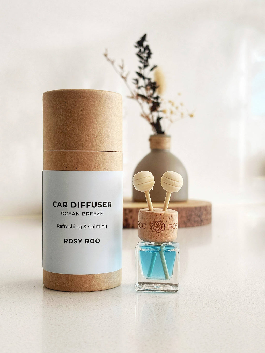Rosy Roo Car Diffuser – Ocean Breeze