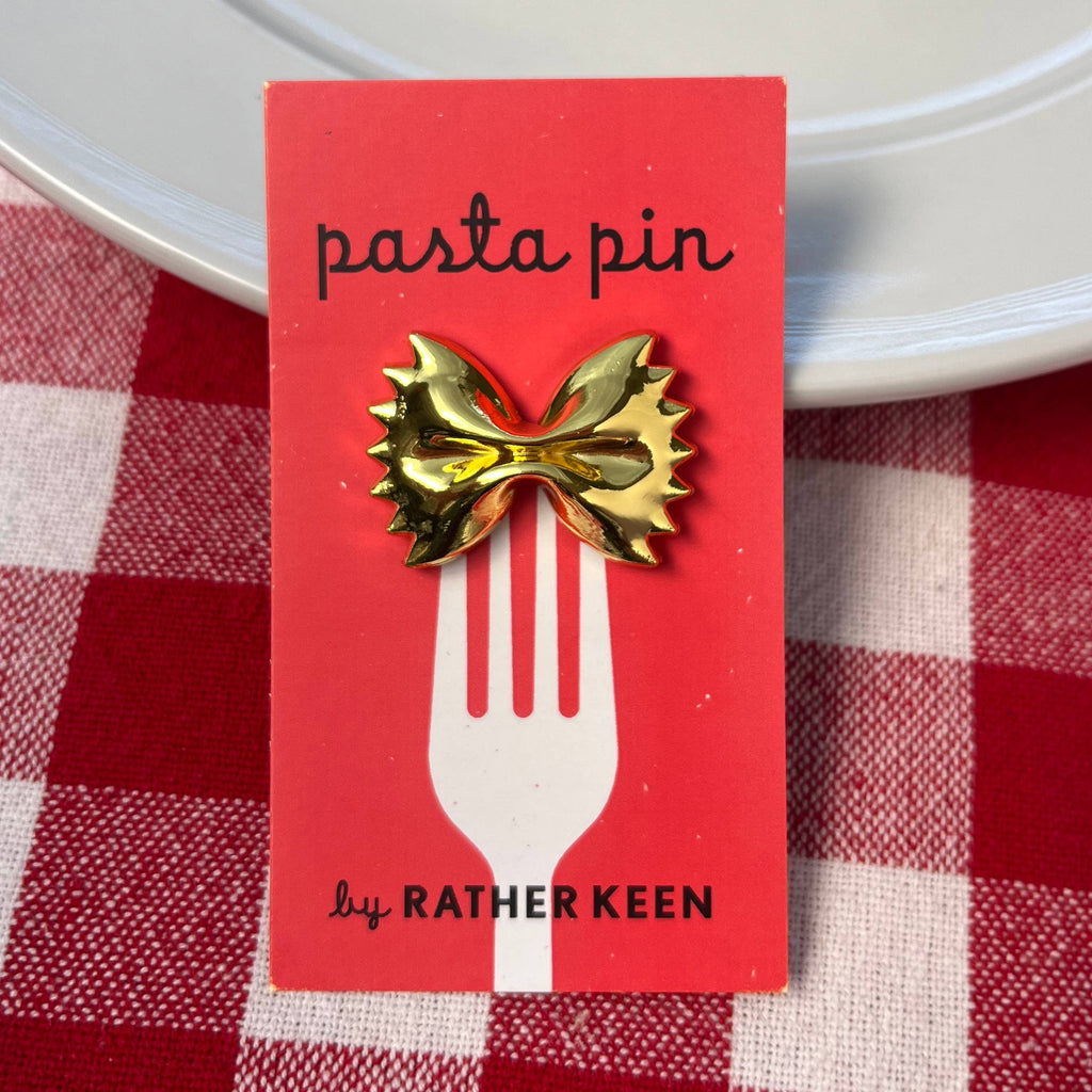 Rather Keen - Farfalle Pasta Enamel Pin