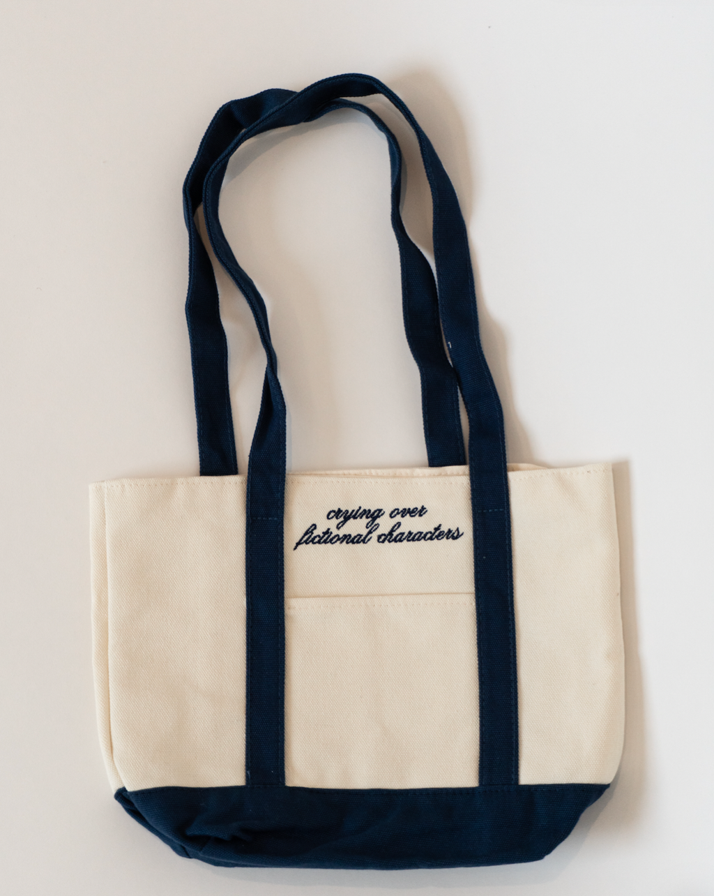 Bookish Mini Tote | Crying Over Fictional Characters