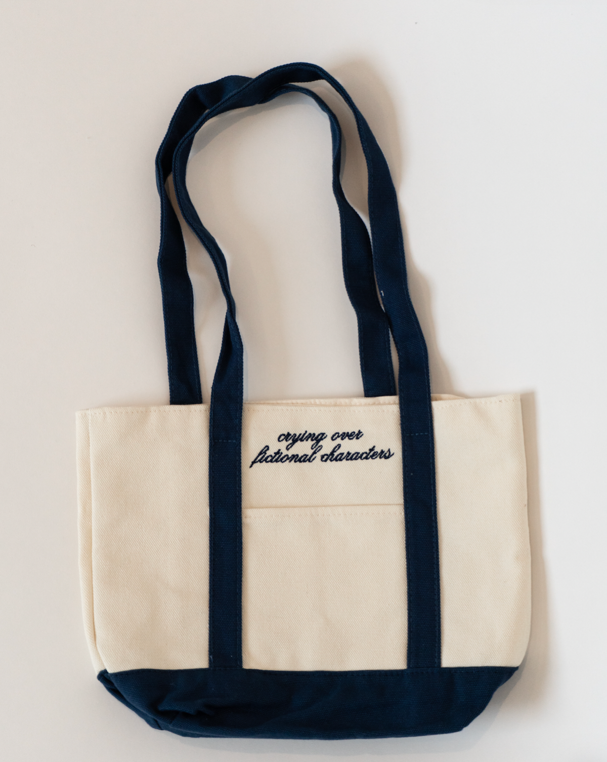Bookish Mini Tote | Crying Over Fictional Characters
