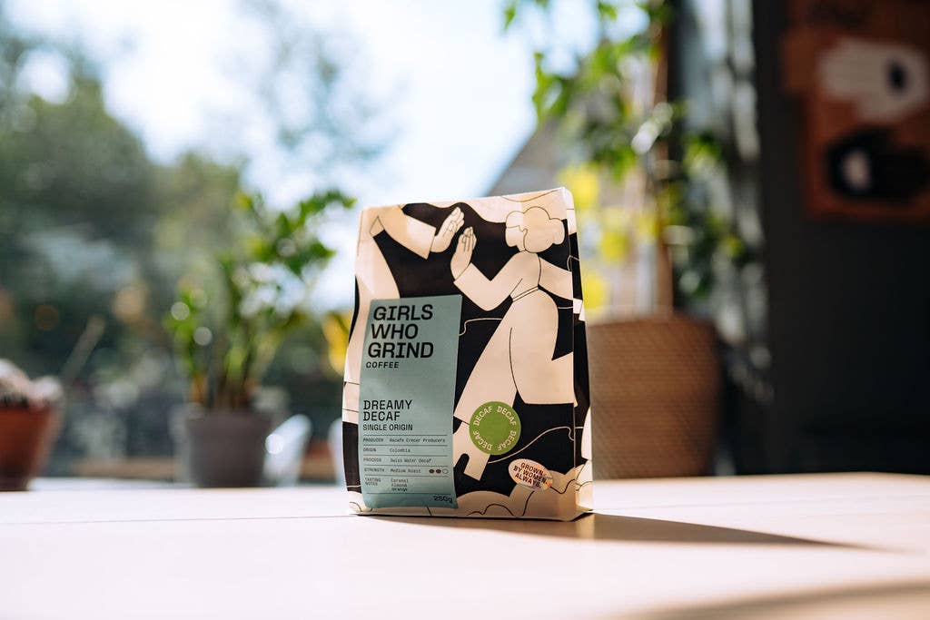 Decaf Coffee Beans, Dreamy Decaf, Racafe Crecer, Colombia.