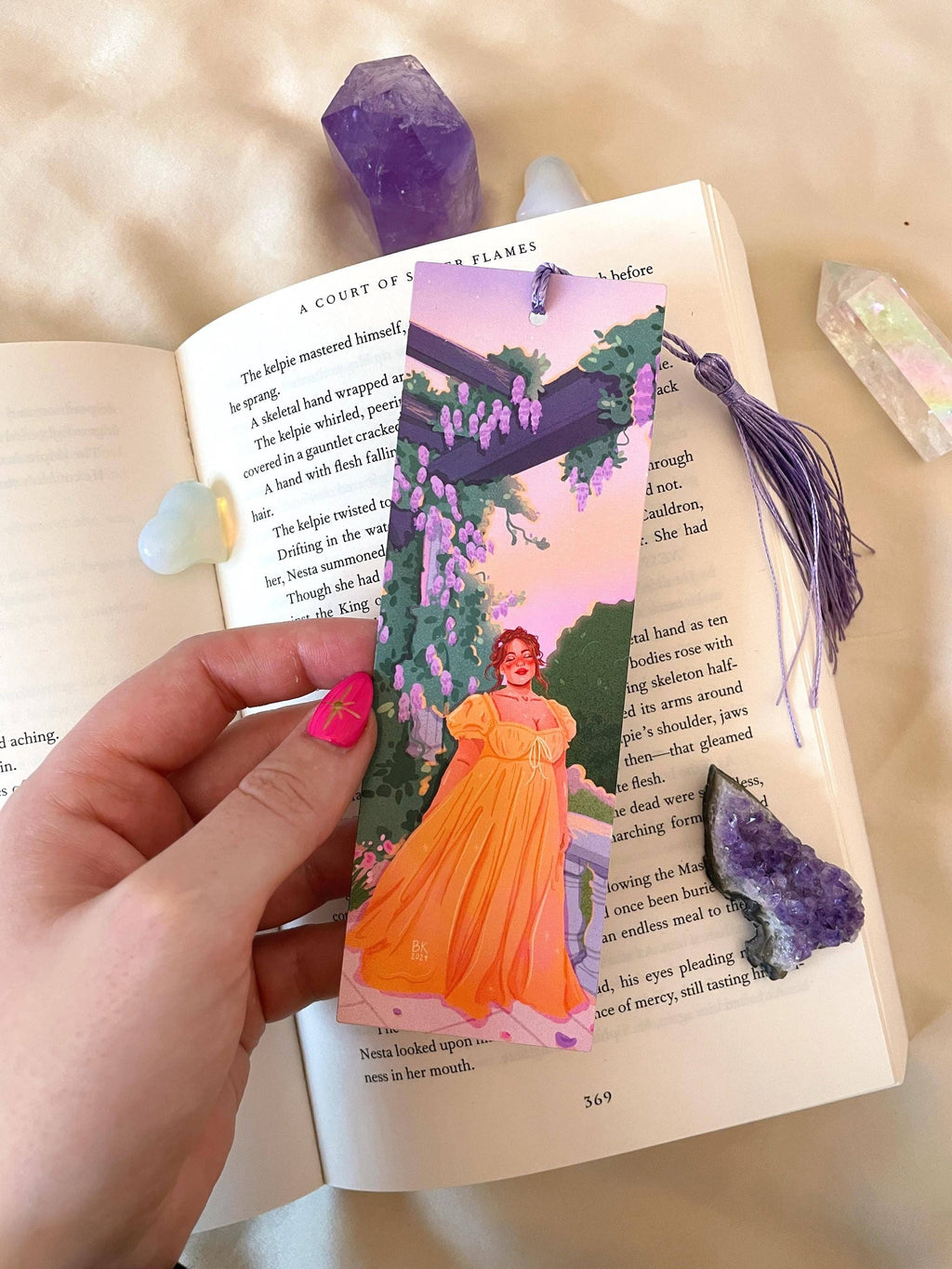 Sunset Fantasy Bookmark