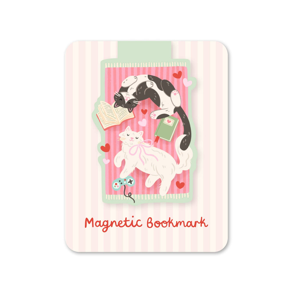 Hopscotch Paper Co. - Cosy Cats Magnetic Bookmark