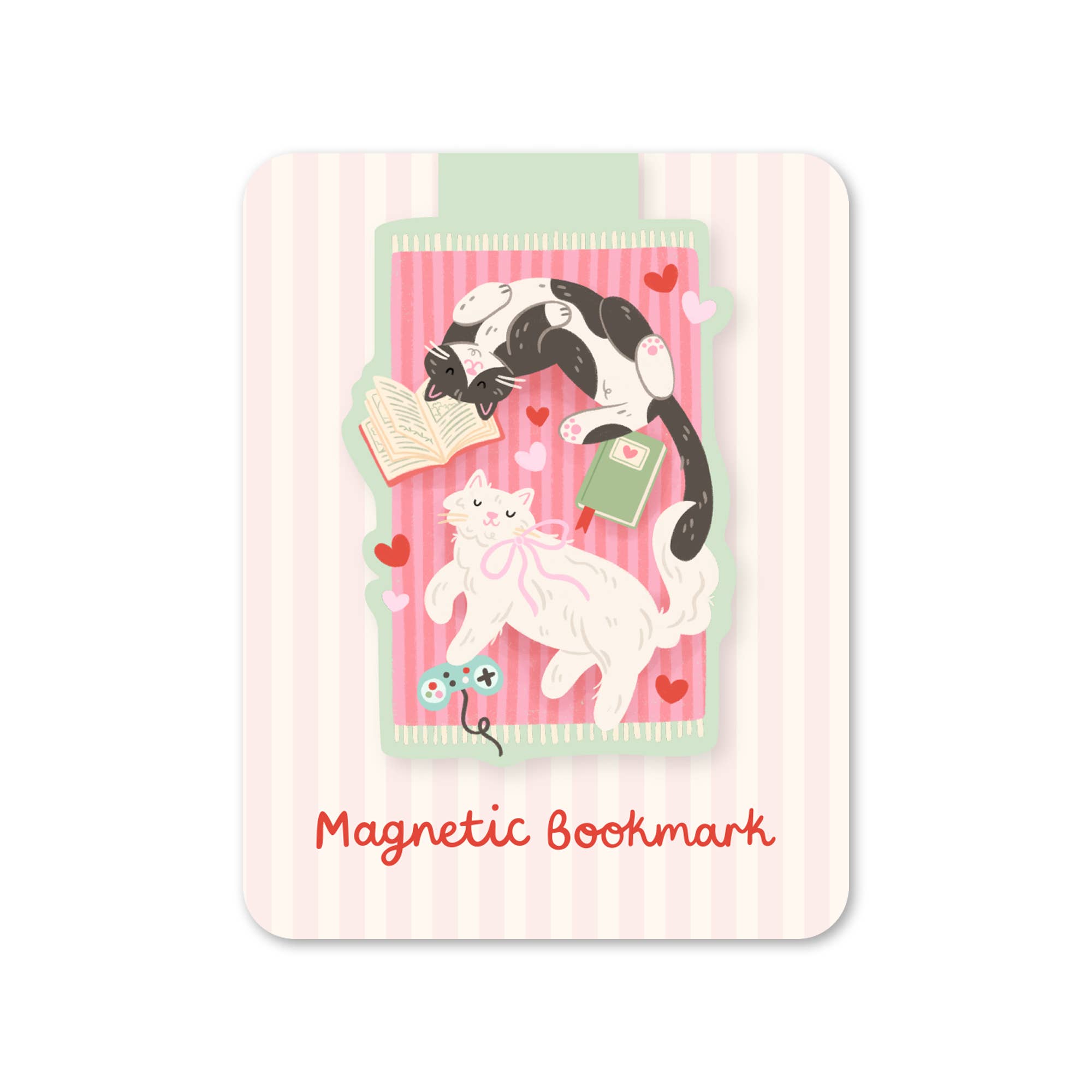 Hopscotch Paper Co. - Cosy Cats Magnetic Bookmark