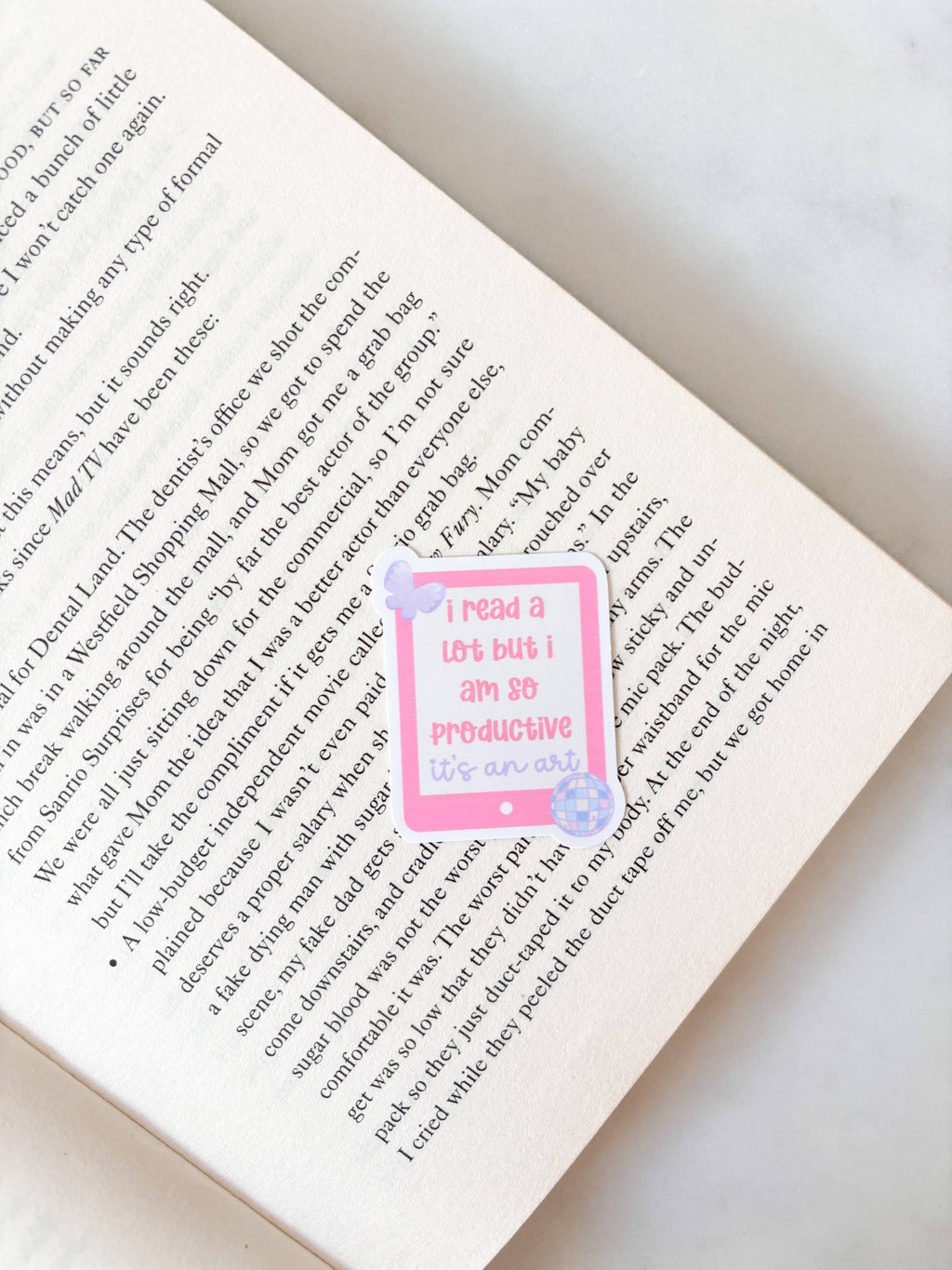 I Cry A Lot Kindle Sticker