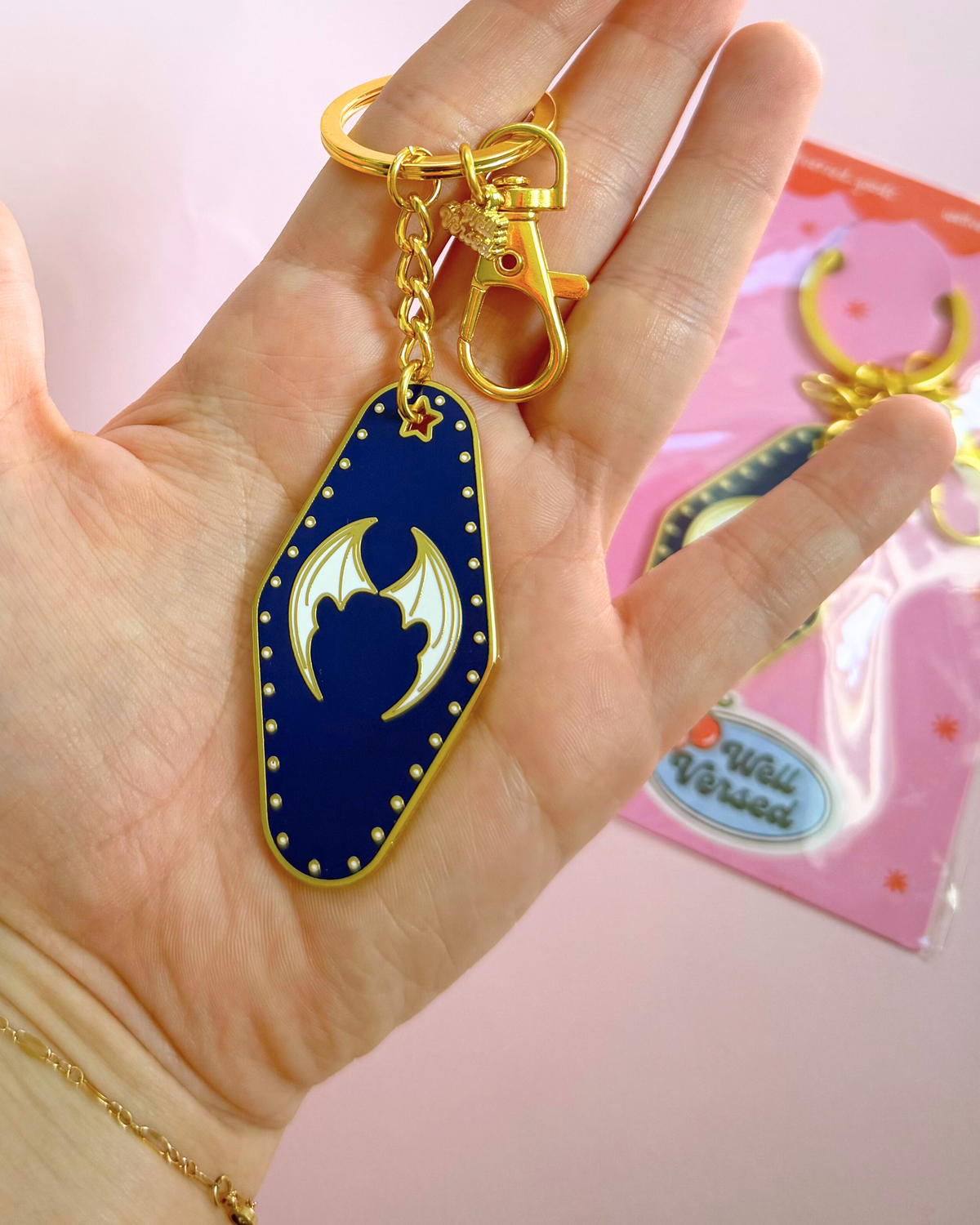 Bookish | Romantasy Keychain - Bat Boys