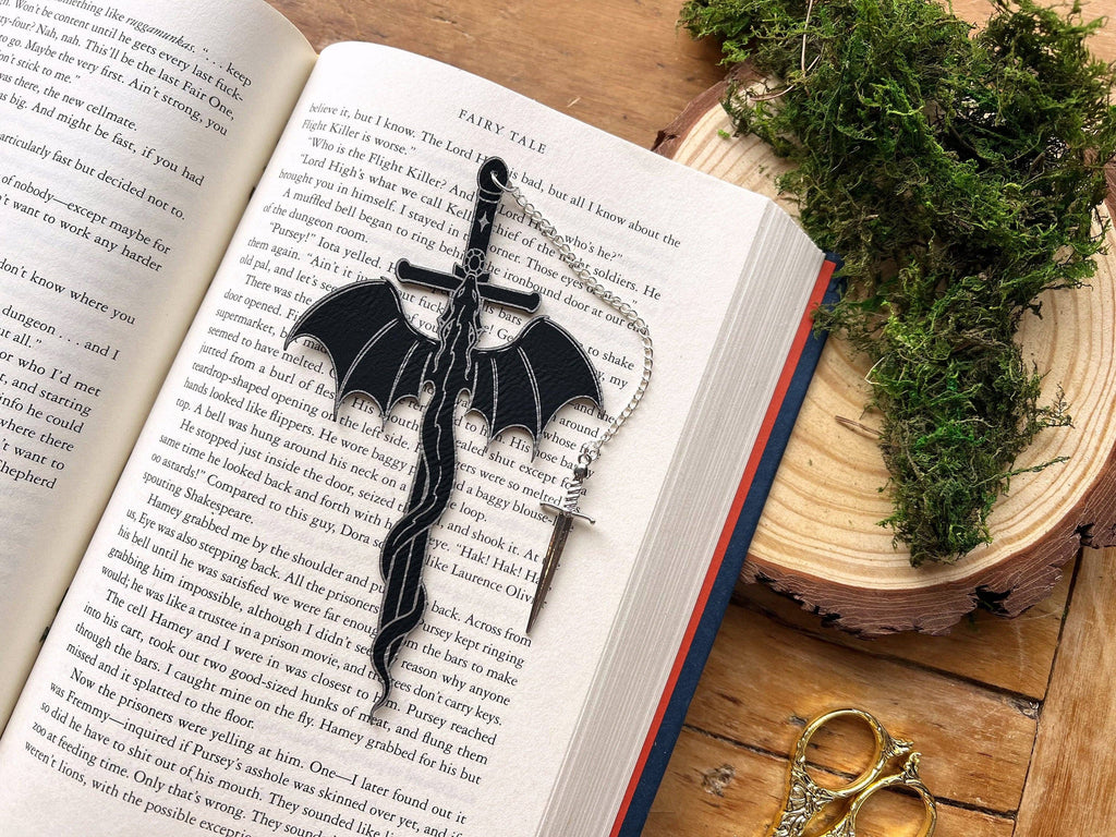 The Bookish Atelier - Dragon Sword Bookmark