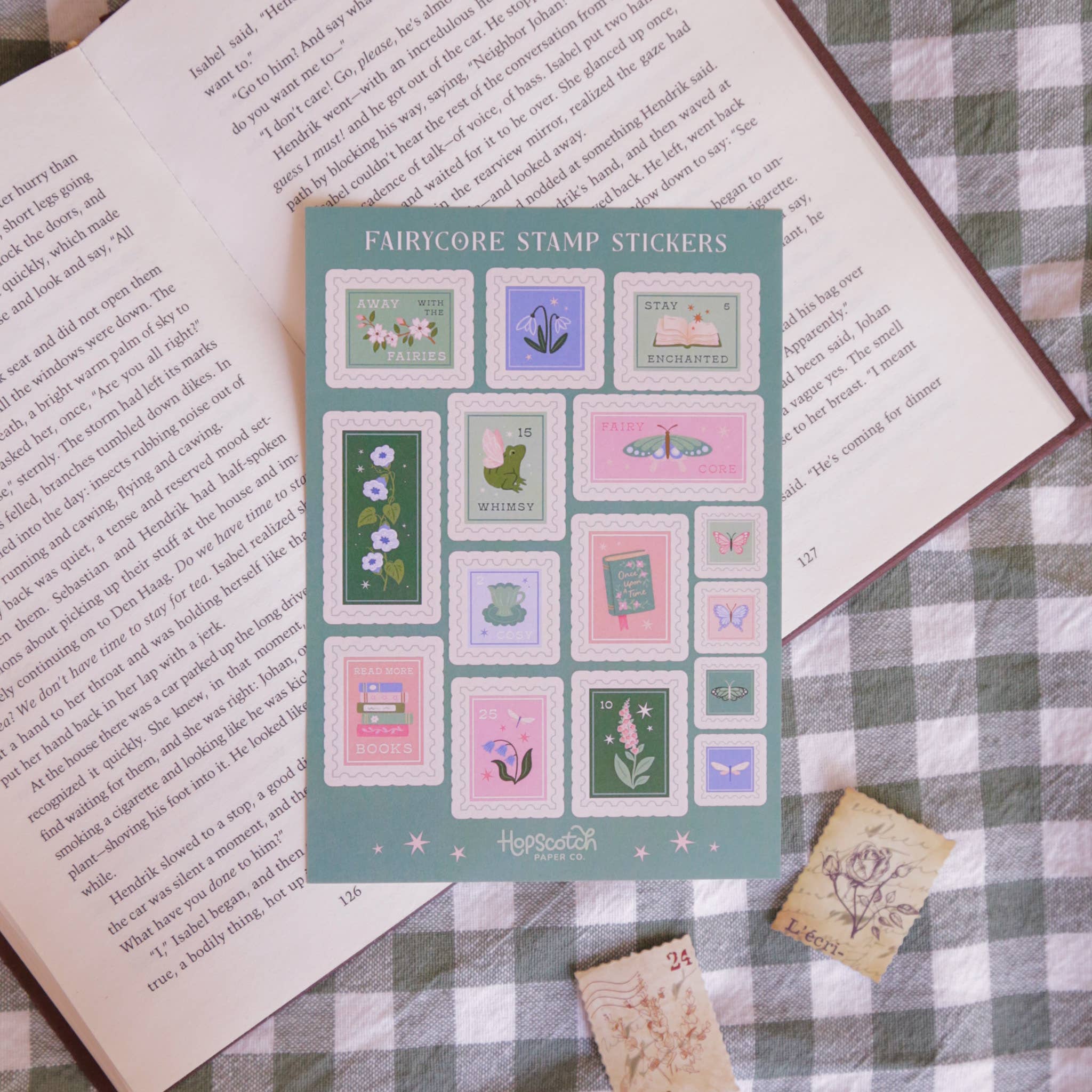 Hopscotch Paper Co. - Fairycore Stamps Sticker Sheet