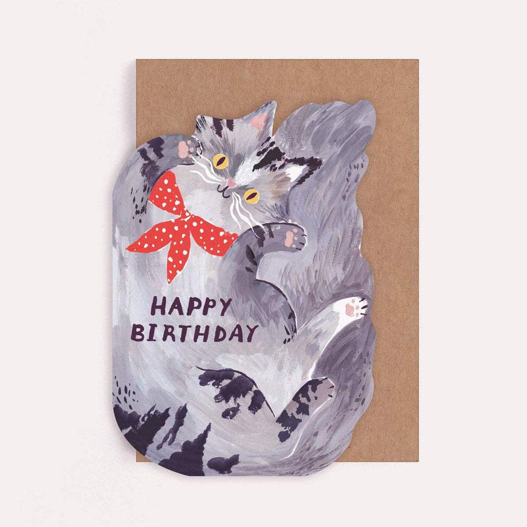 Bandana Cat Birthday Card | Cat Lover Birthday Cards