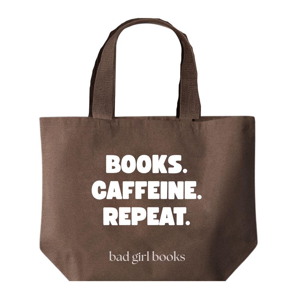 Books and Caffeine Tote Bag
