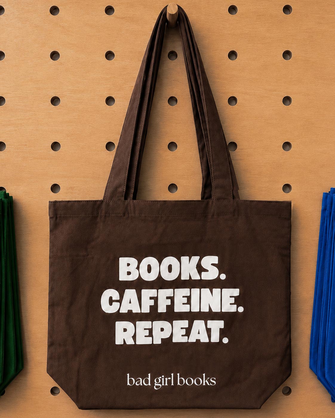 Books and Caffeine Tote Bag