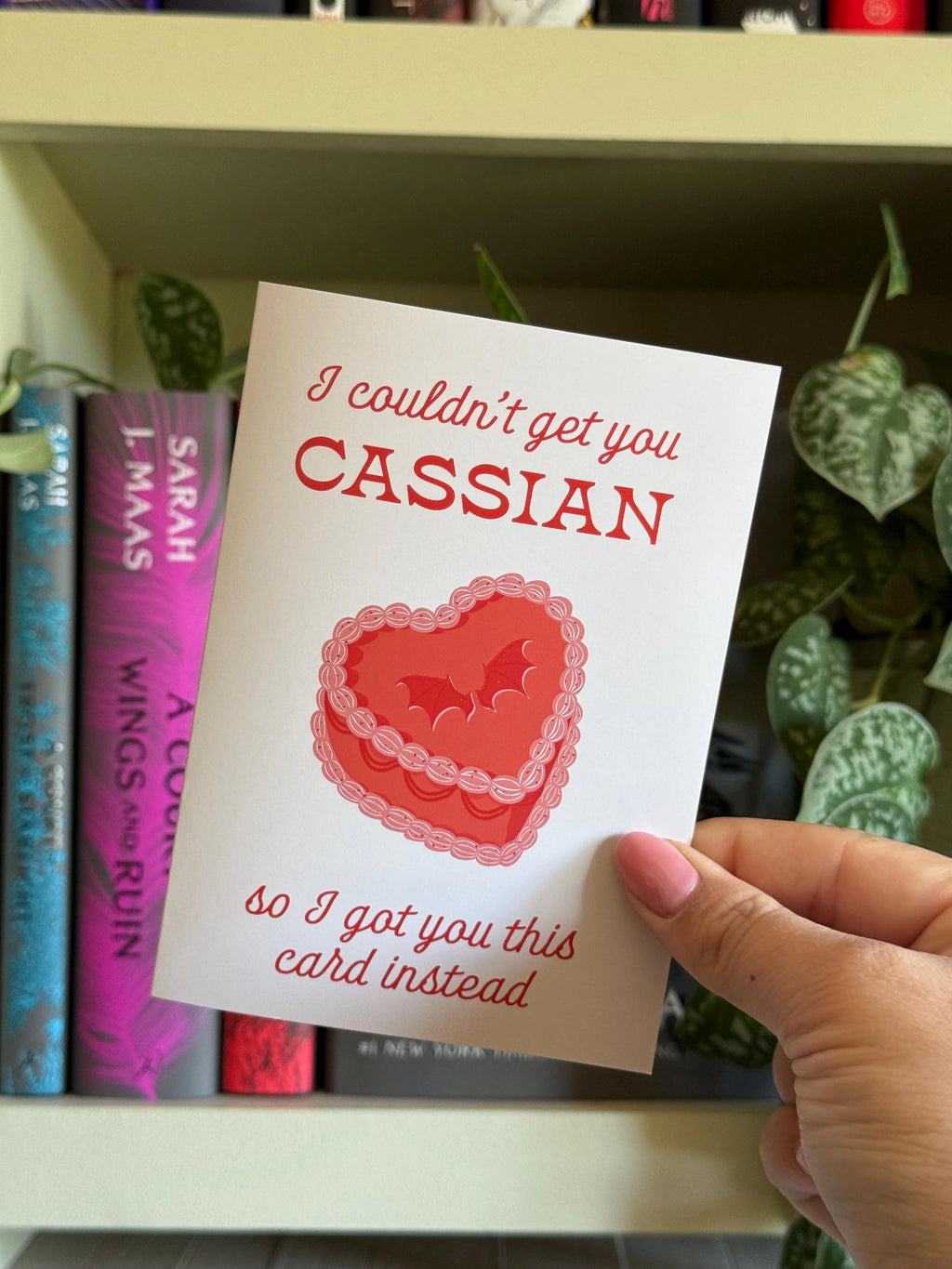 ACOTAR Cassian birthday greeting card