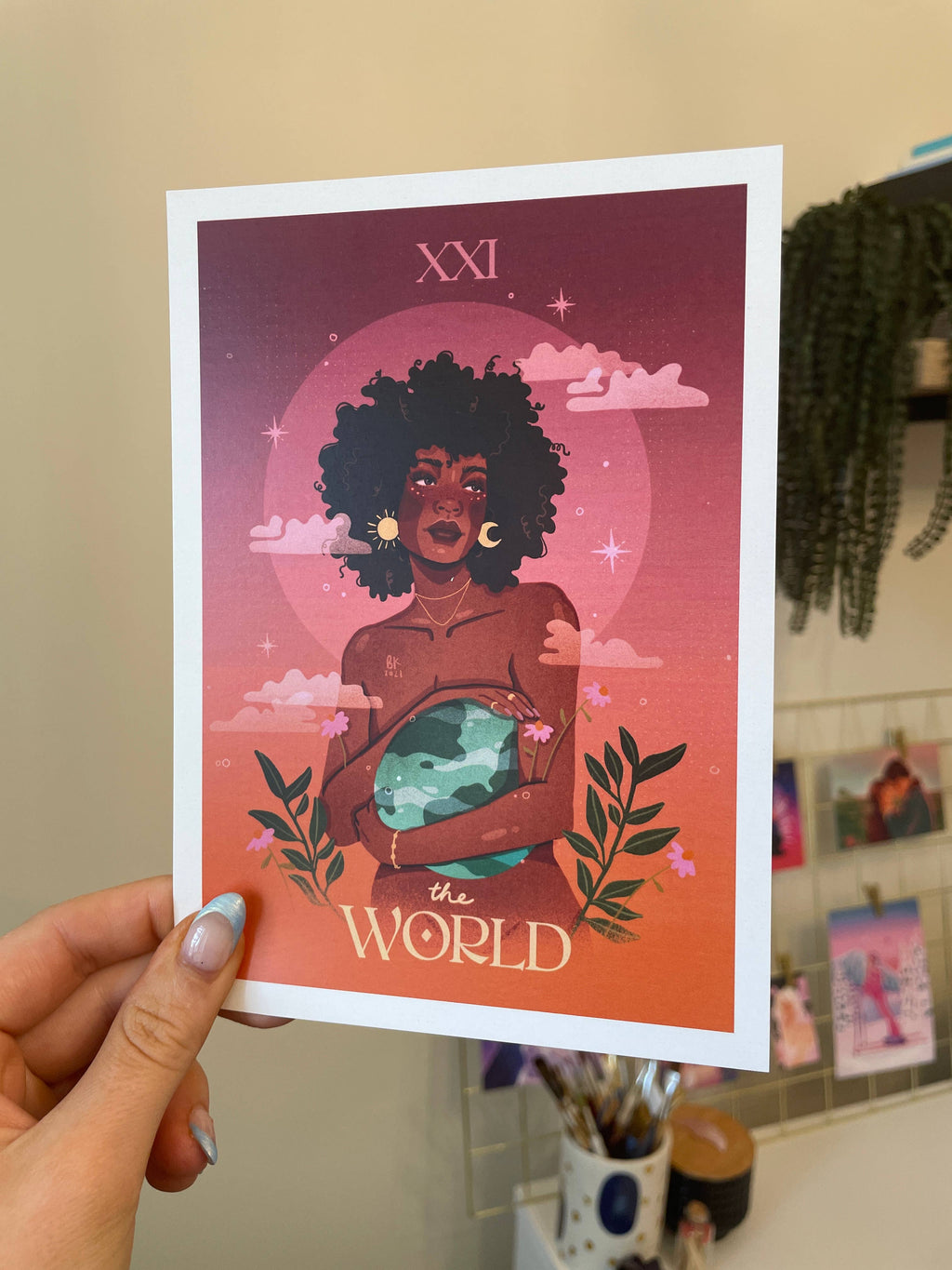 The World Tarot Print
