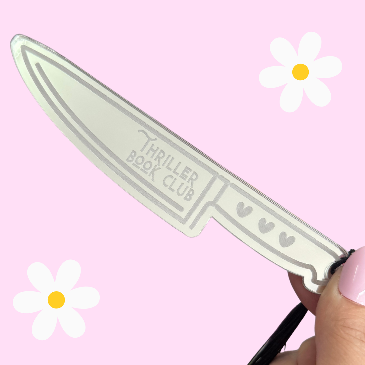 Thriller Book Mark (Quirky, Funky, Kawaii,Y2K)