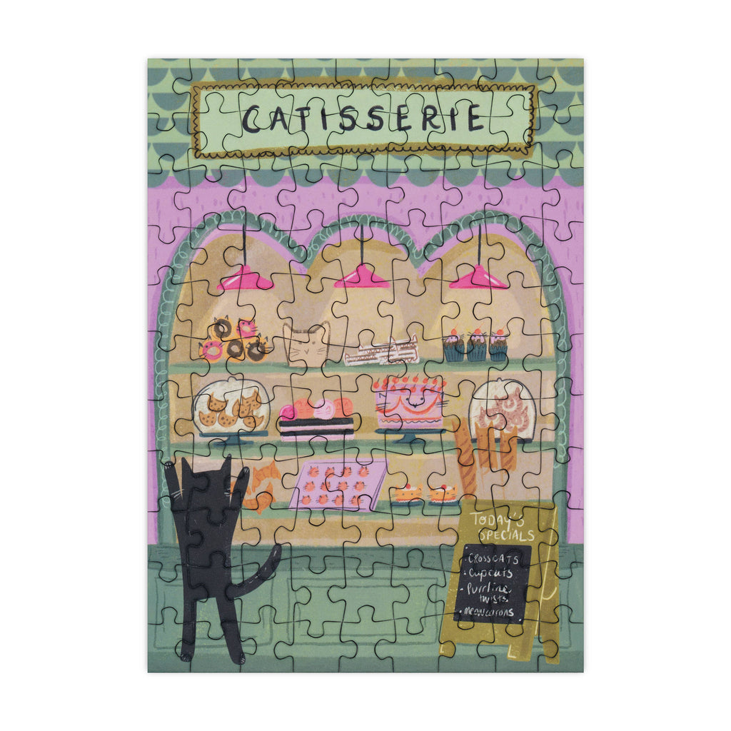 Happily Puzzles - Catisserie Mini Jigsaw Puzzle