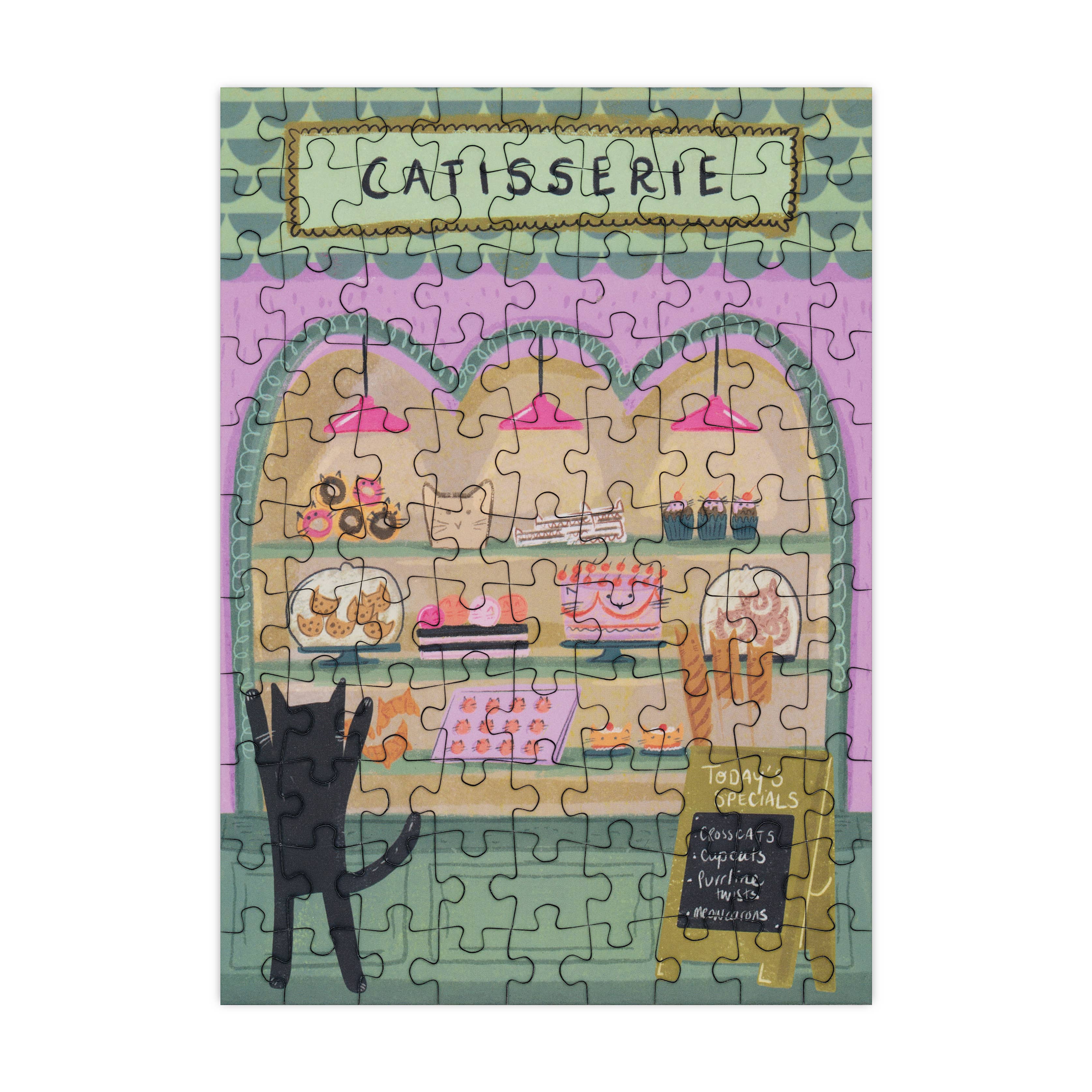 Happily Puzzles - Catisserie Mini Jigsaw Puzzle