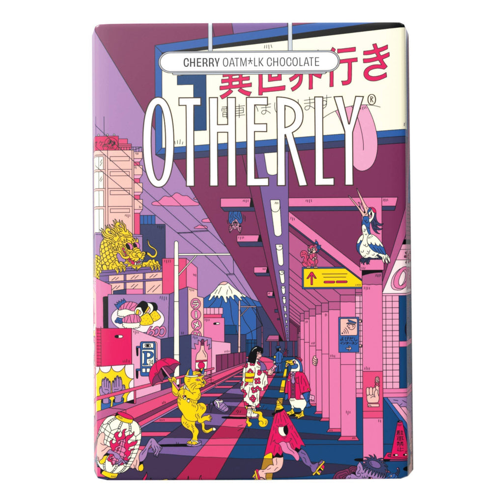Otherly - Cherry Cake Oatm*lk Chocolate Bar - 120g - Vegan