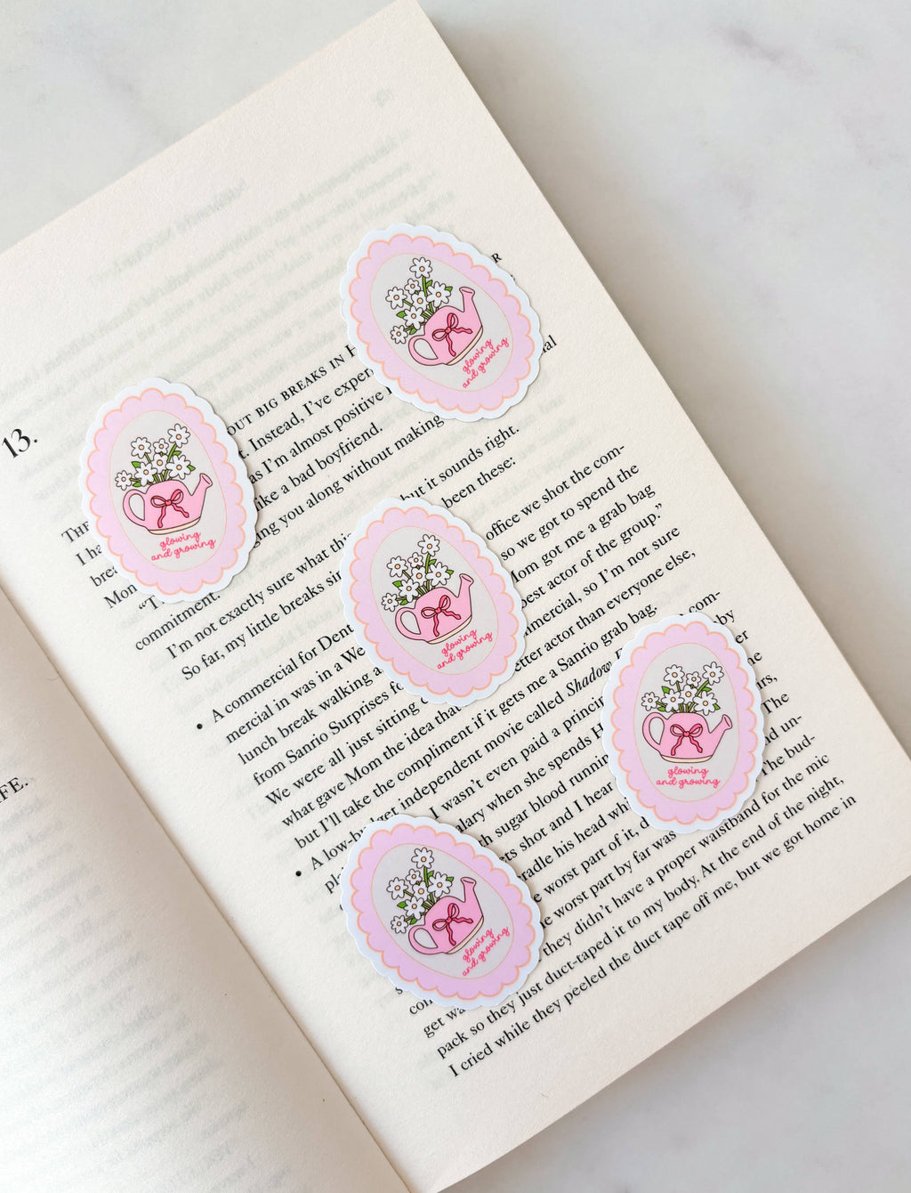 Cute Flower Pot Sticker