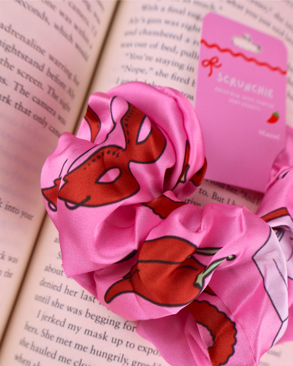 Miessol - Spicy Books Scrunchie for Romance Readers