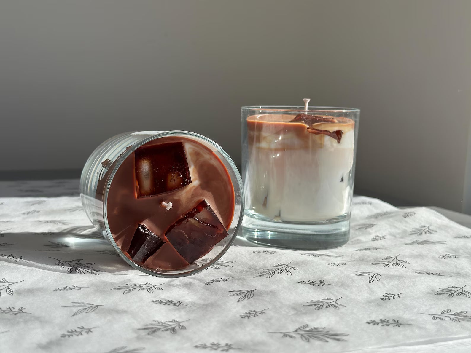 Iced Coffee Latte Candle
